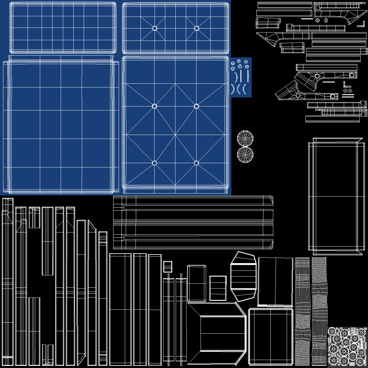 Pool Starting Block 3D model