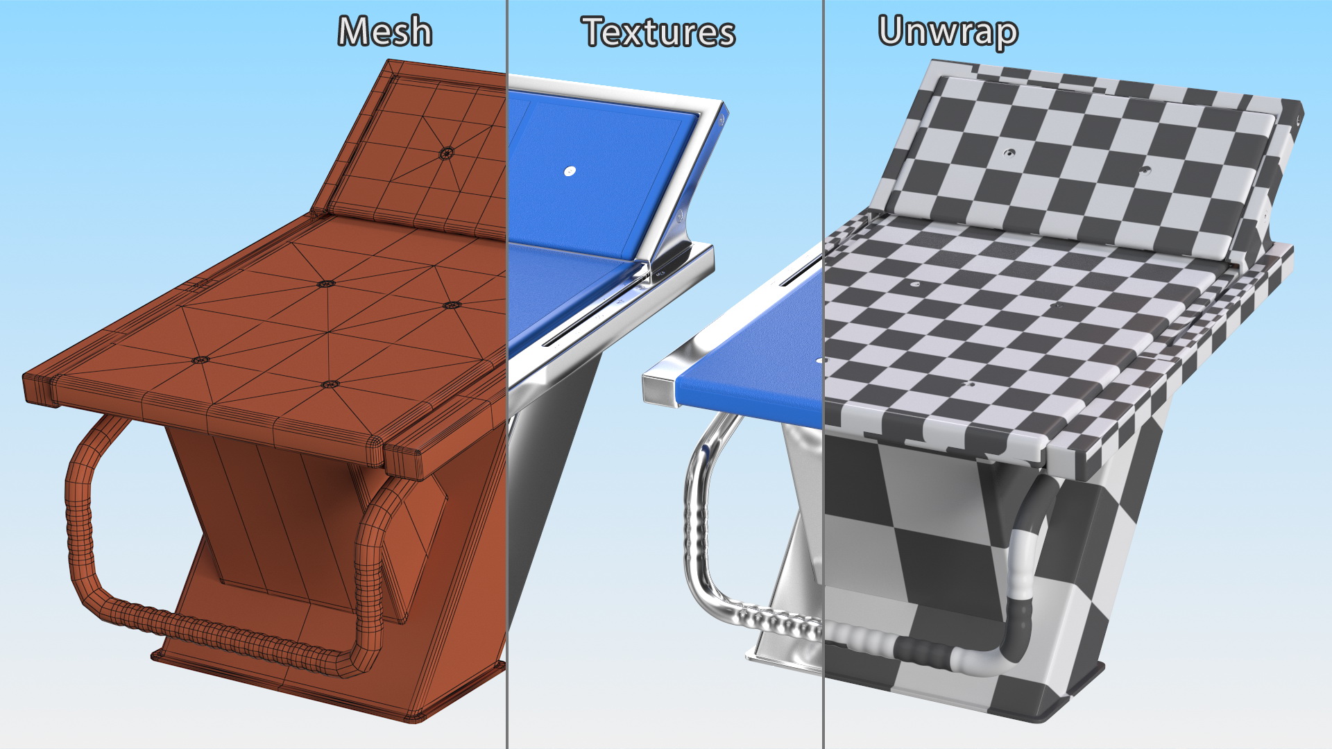 Pool Starting Block 3D model