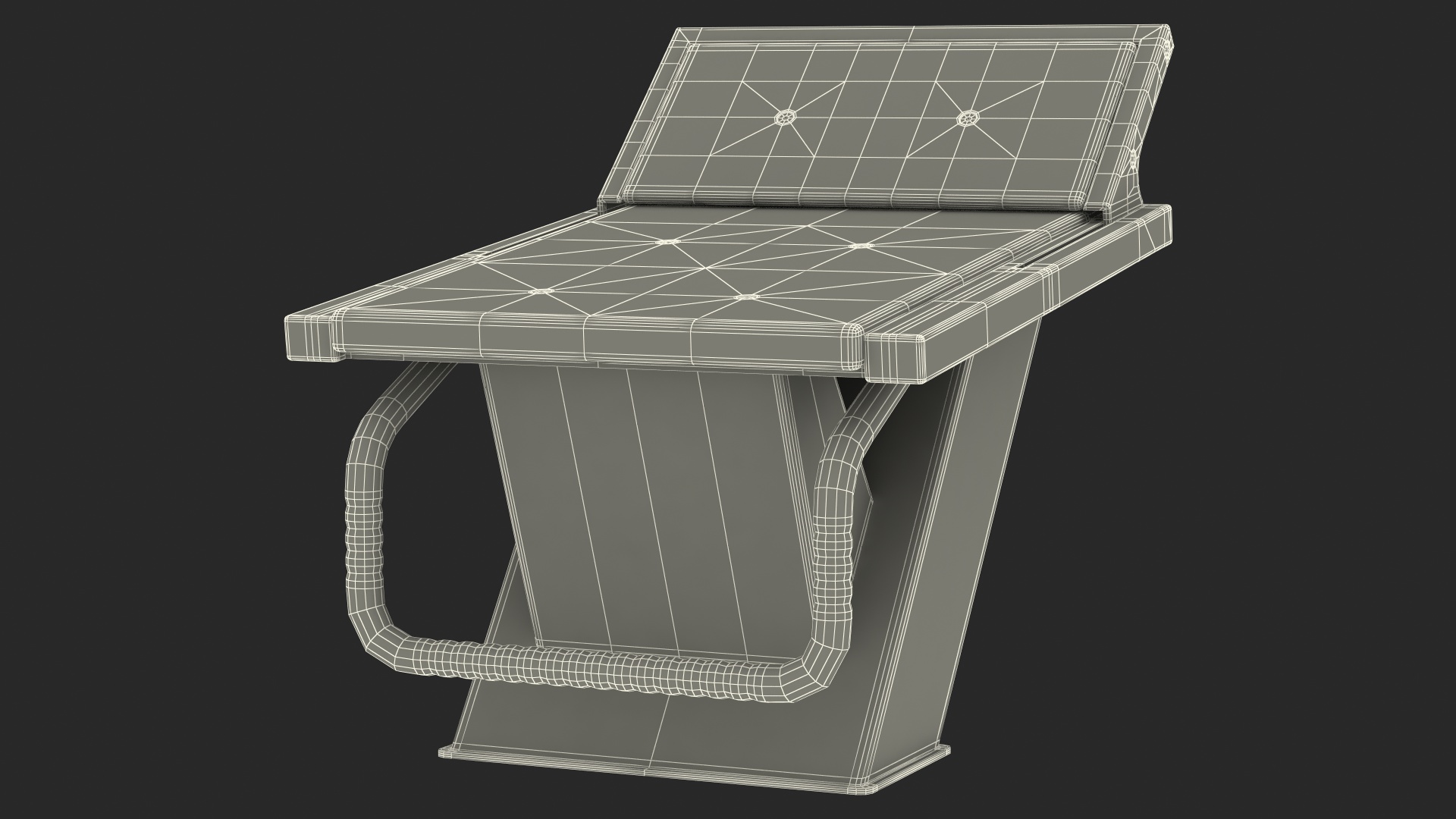 Pool Starting Block 3D model