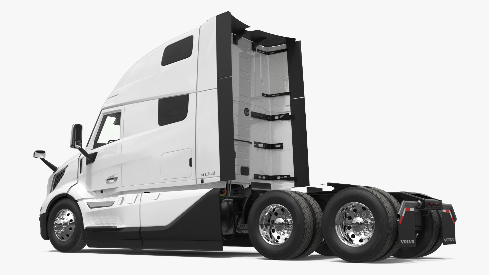 2026 Volvo VNL 860 Truck White Simplified - view 5