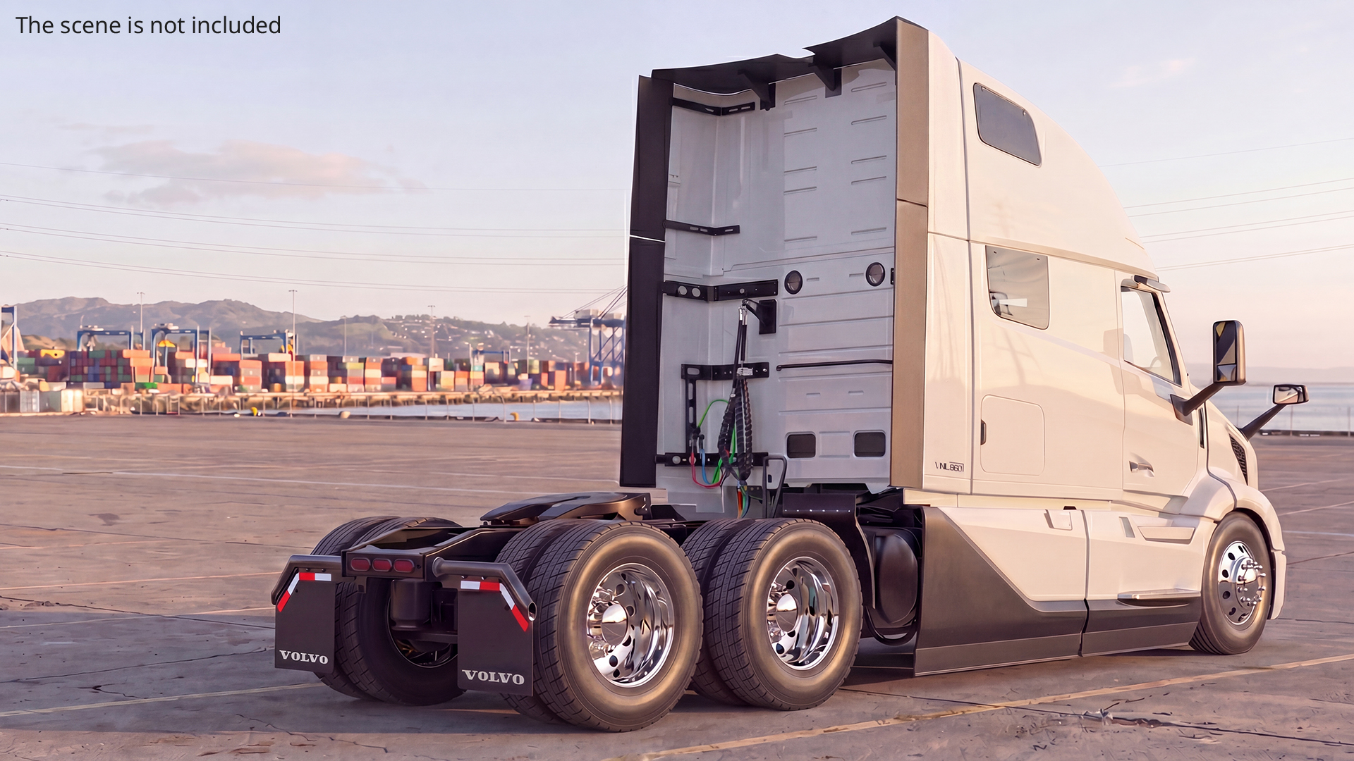 2026 Volvo VNL 860 Truck White Simplified - view 3