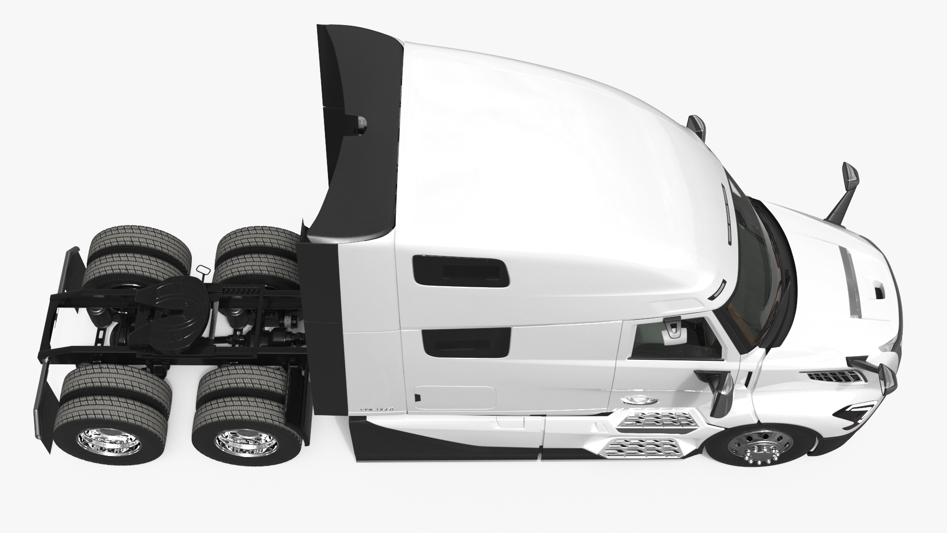 2026 Volvo VNL 860 Truck White Simplified - view 6