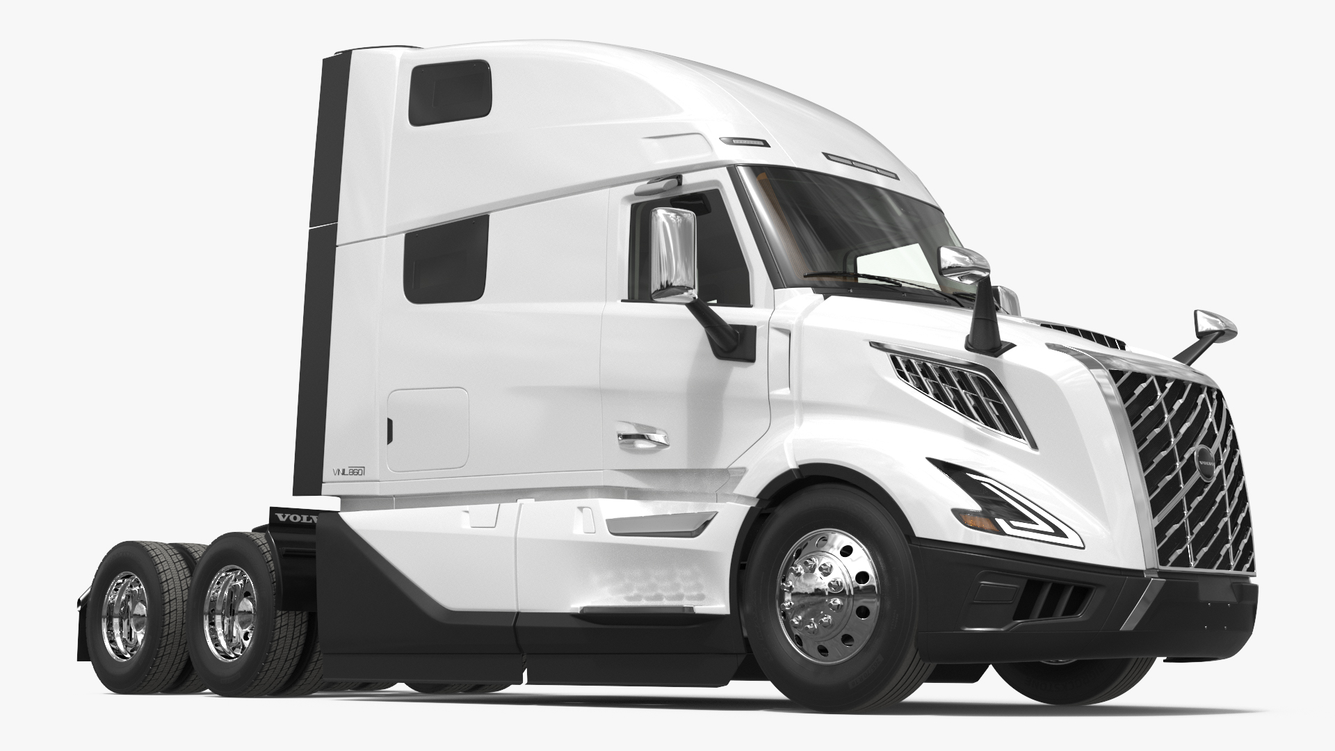 2026 Volvo VNL 860 Truck White Simplified - view 2