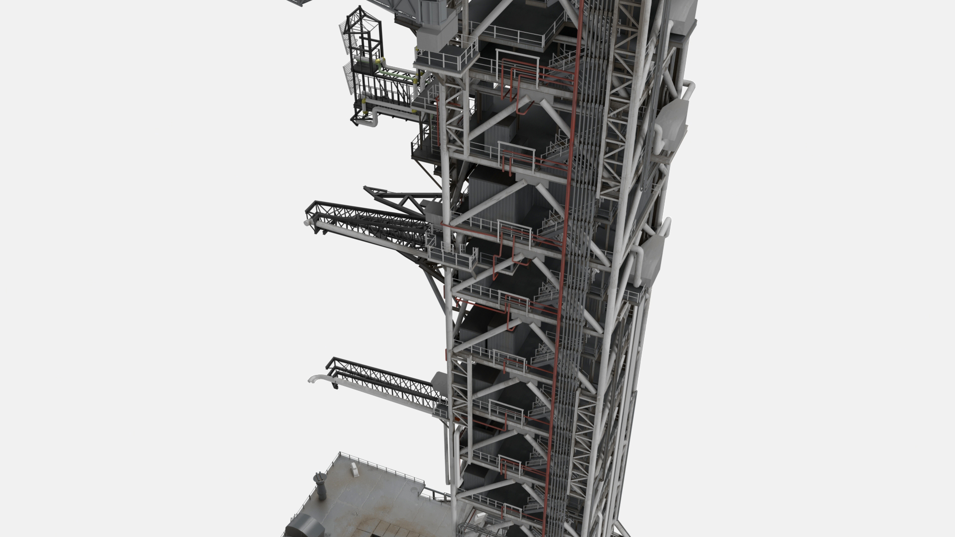 3D SLS Launch Pad 39B model
