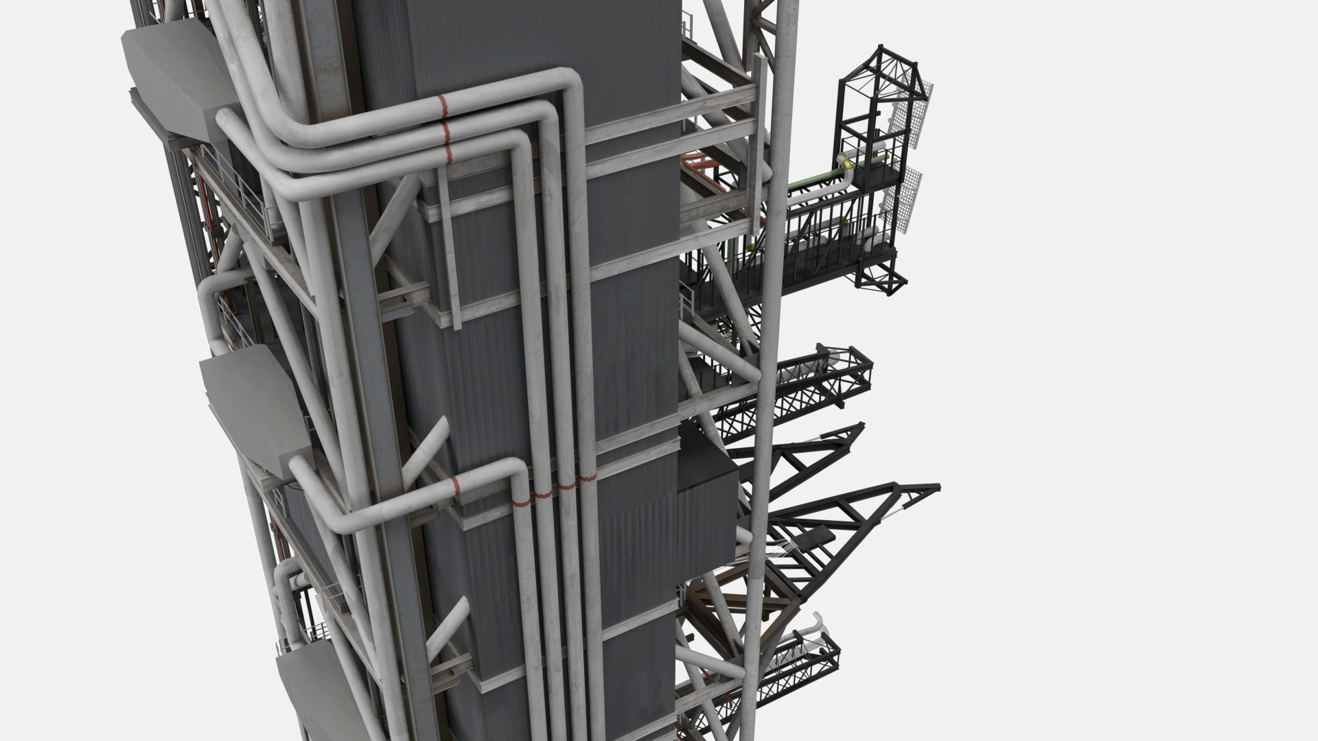 3D SLS Launch Pad 39B model