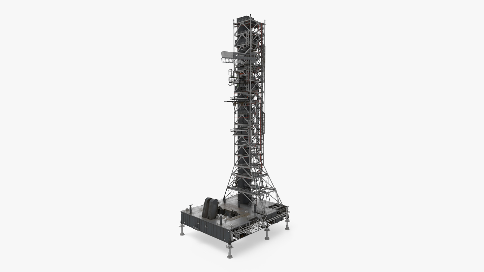 3D SLS Launch Pad 39B model