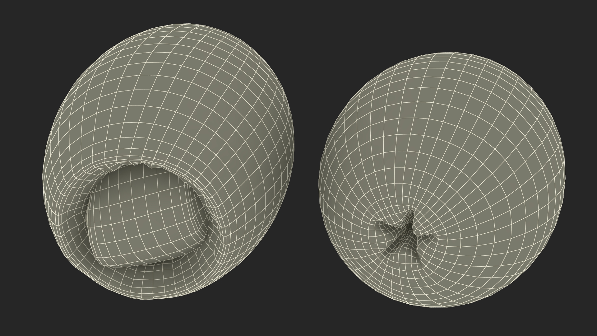 3D model Stuffed Black Olives