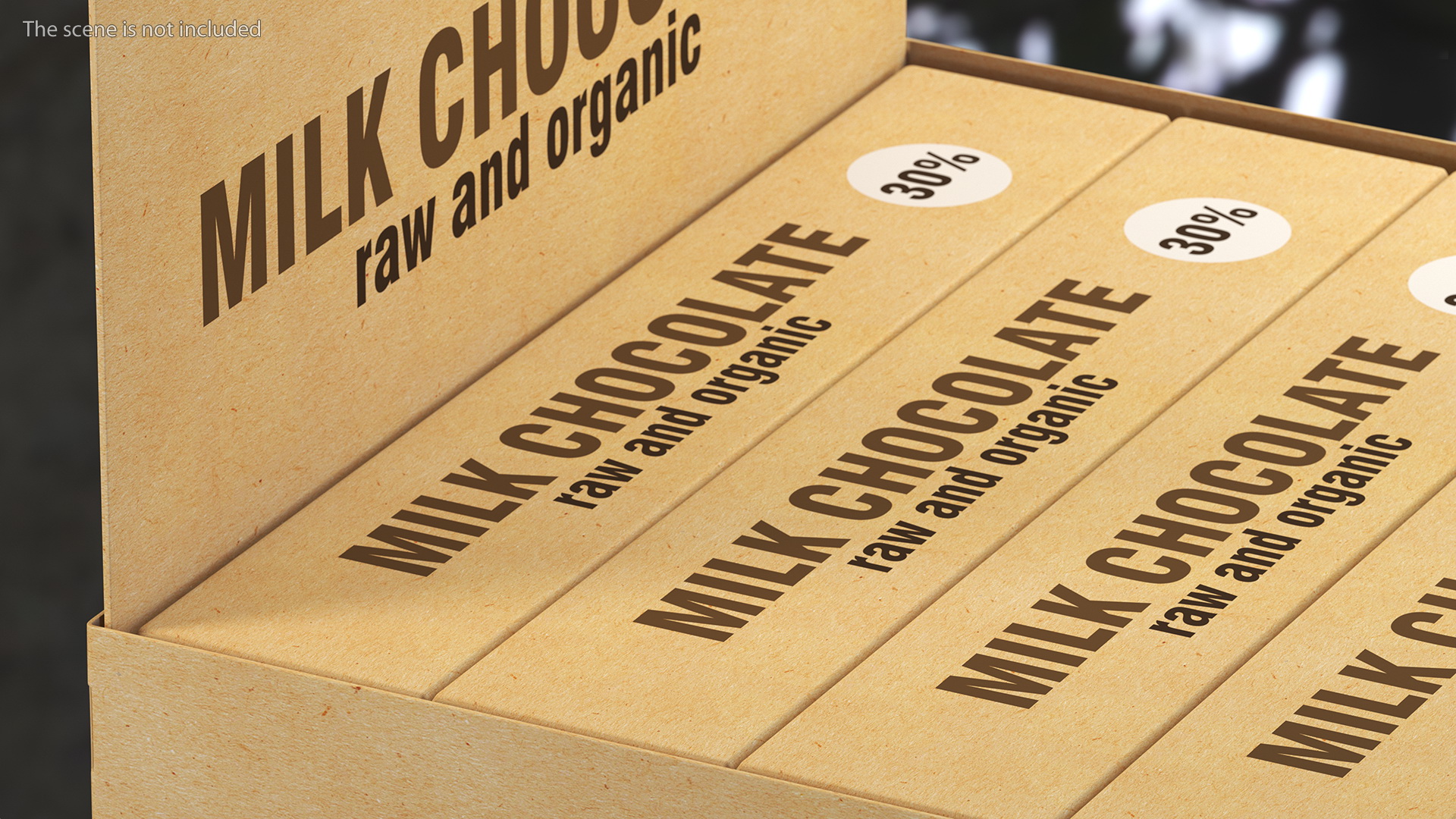 3D Chocolate Box model