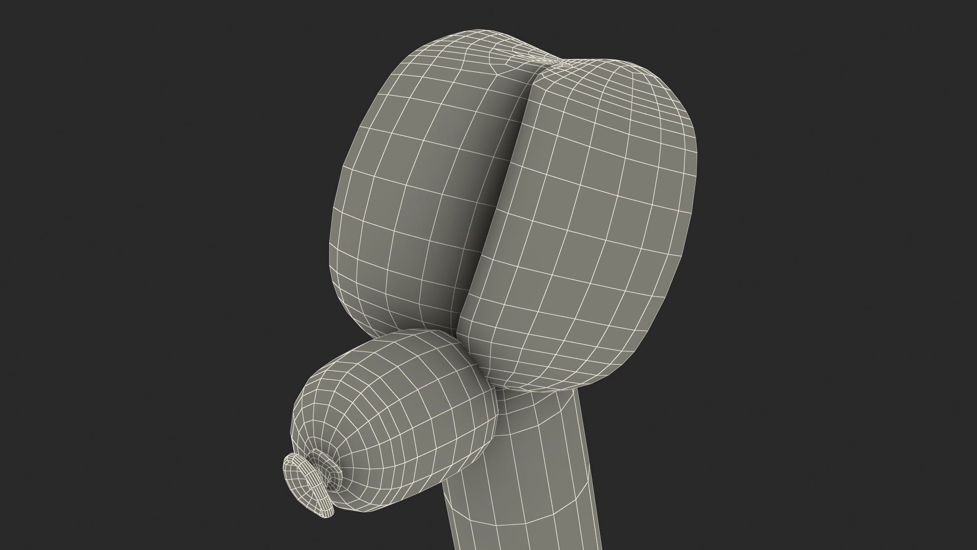 Balloon Animal Giraffe 3D