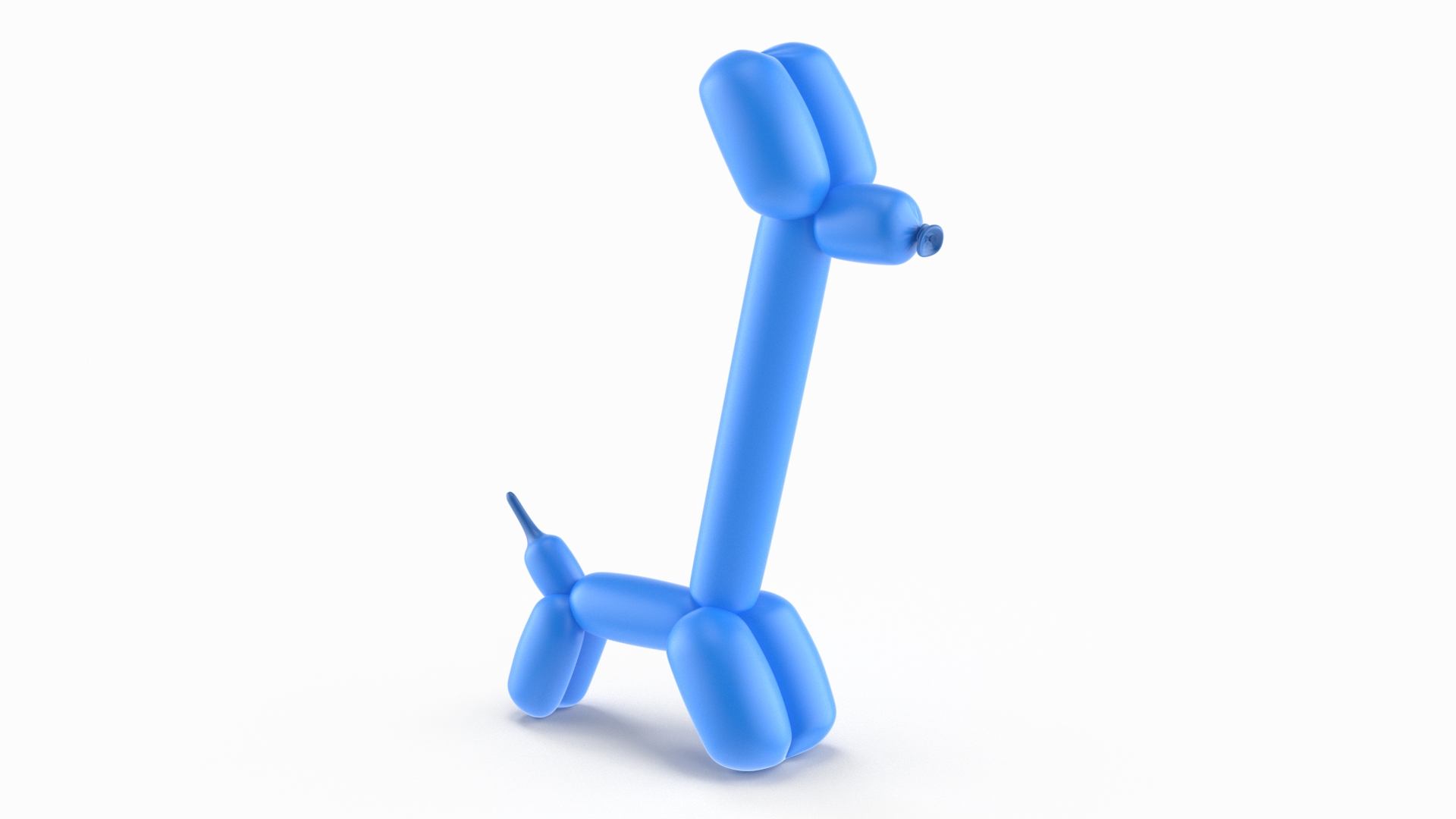 Balloon Animal Giraffe 3D
