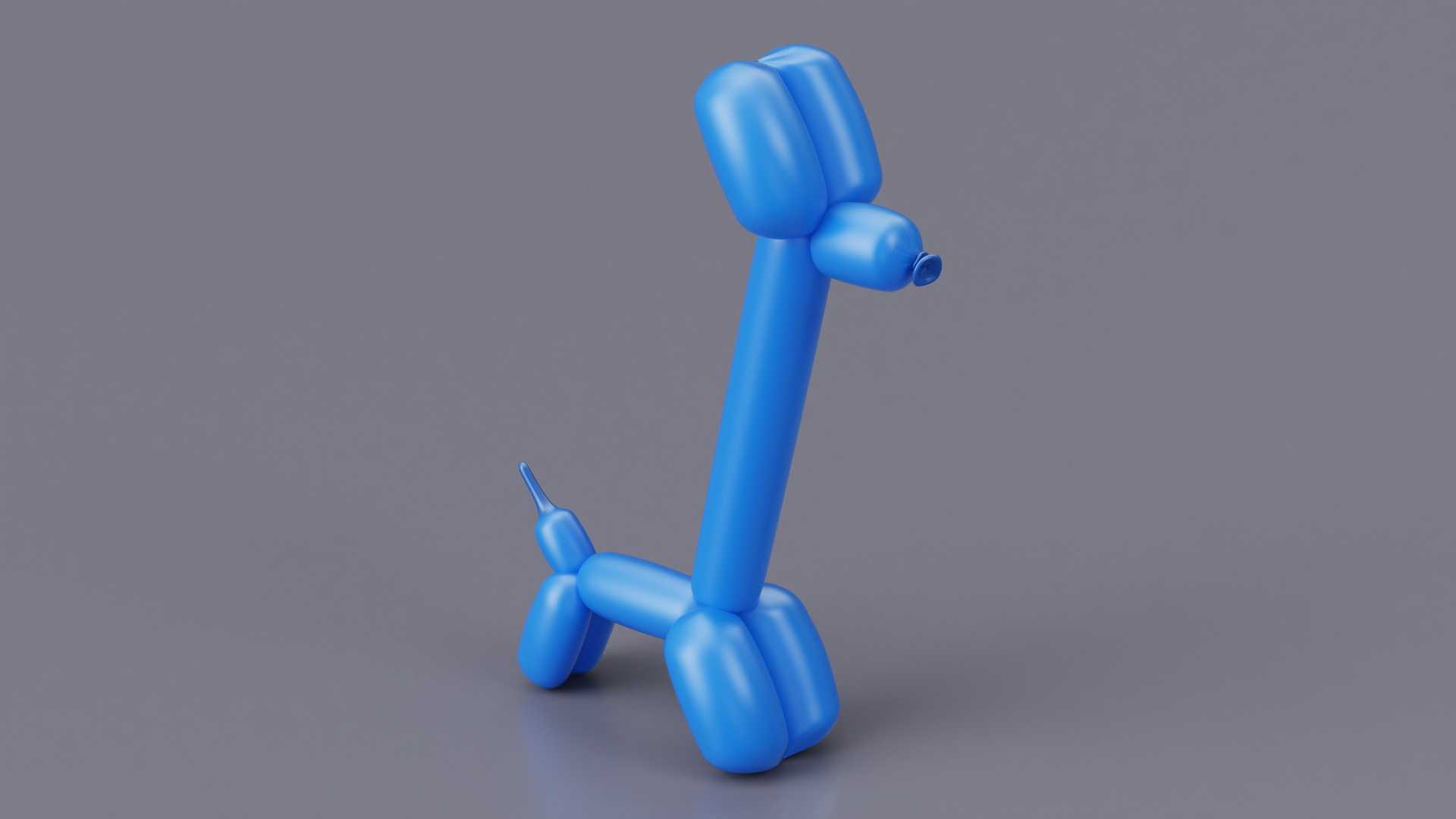 Balloon Animal Giraffe 3D