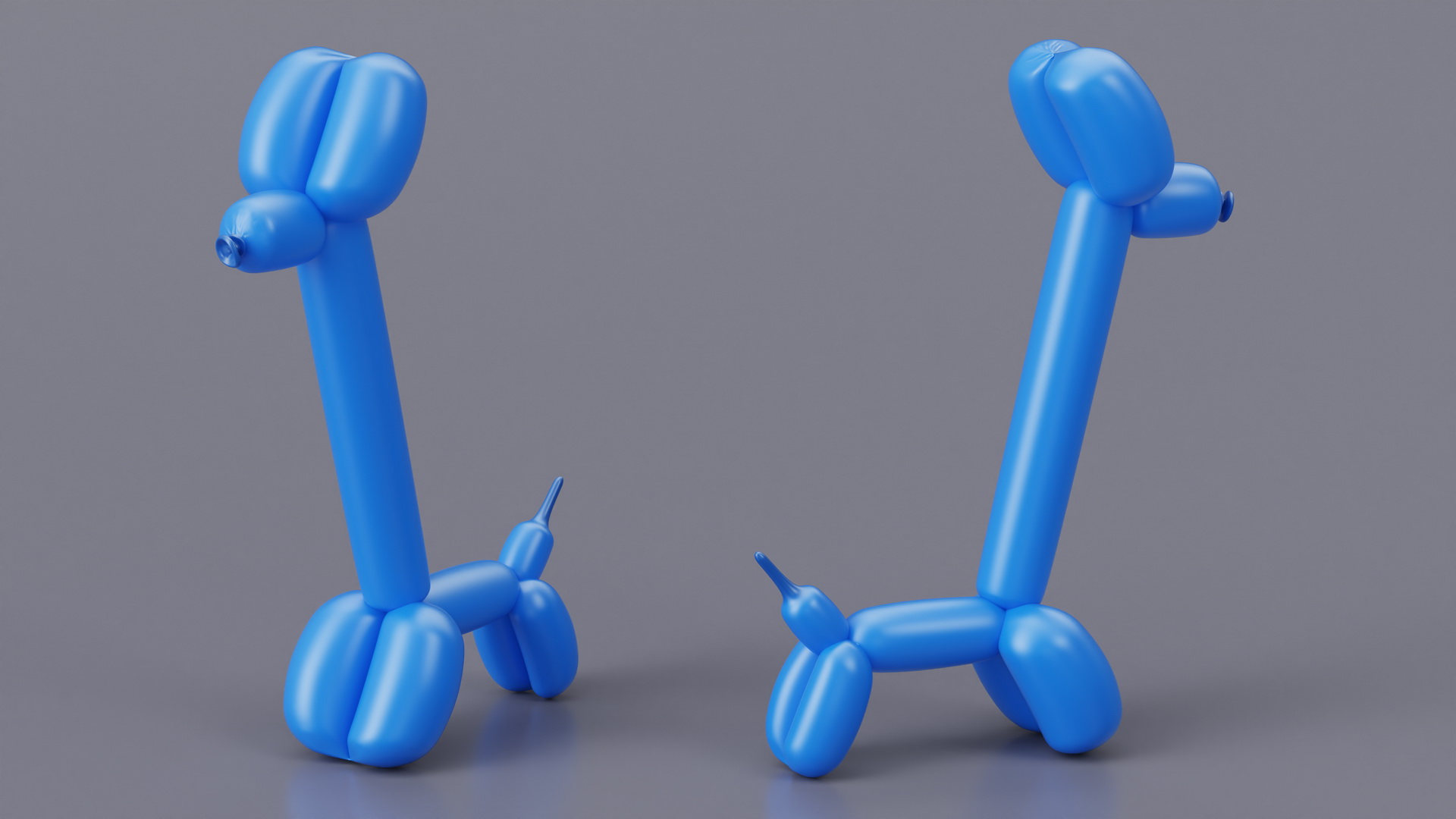 Balloon Animal Giraffe 3D