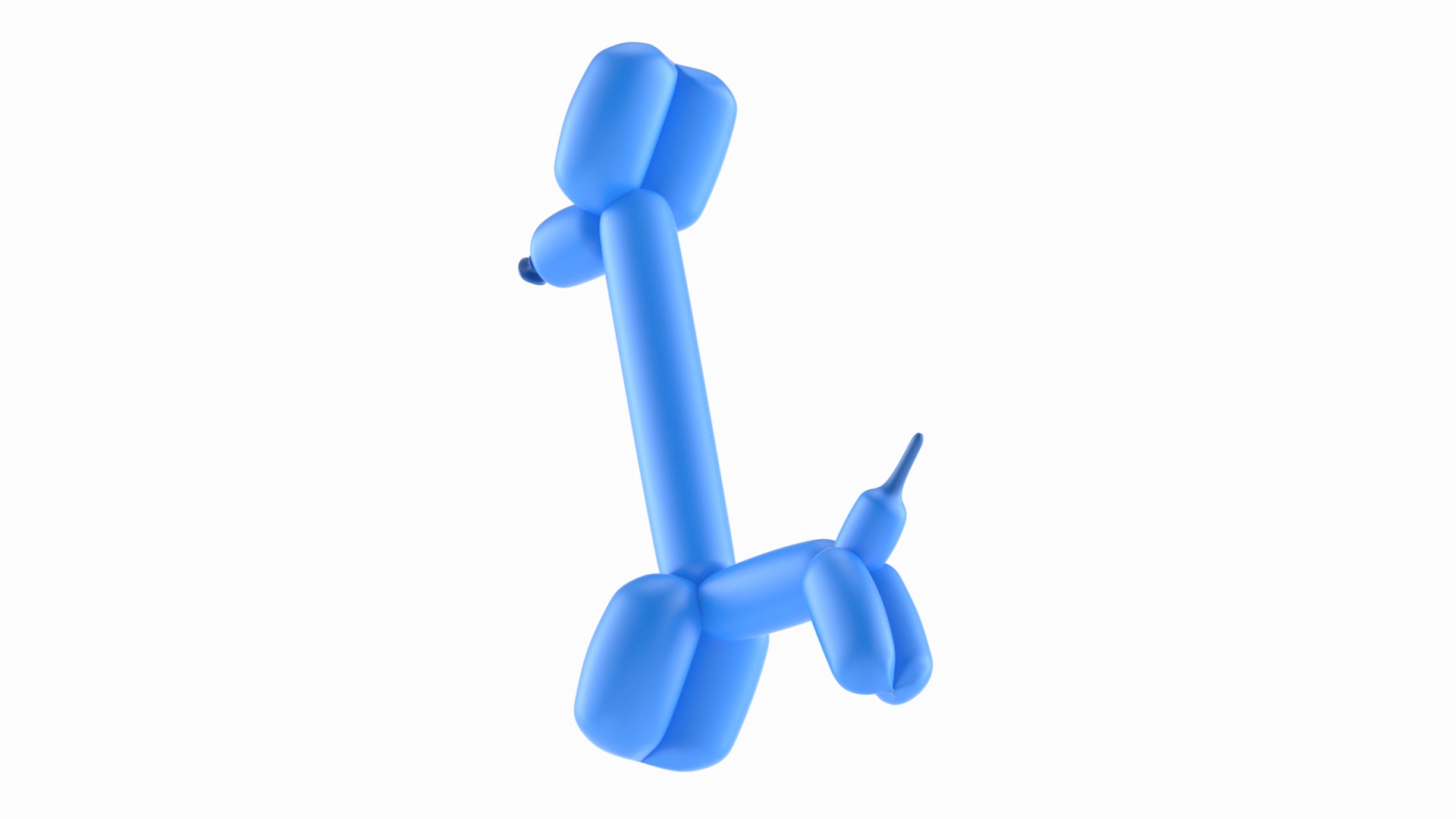 Balloon Animal Giraffe 3D