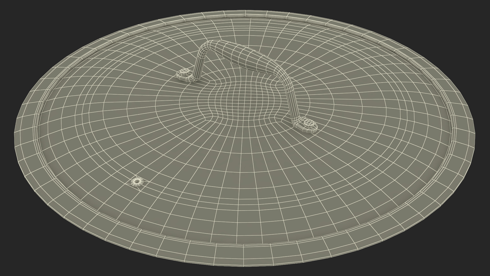 Lid for Pan 12-inch 3D model