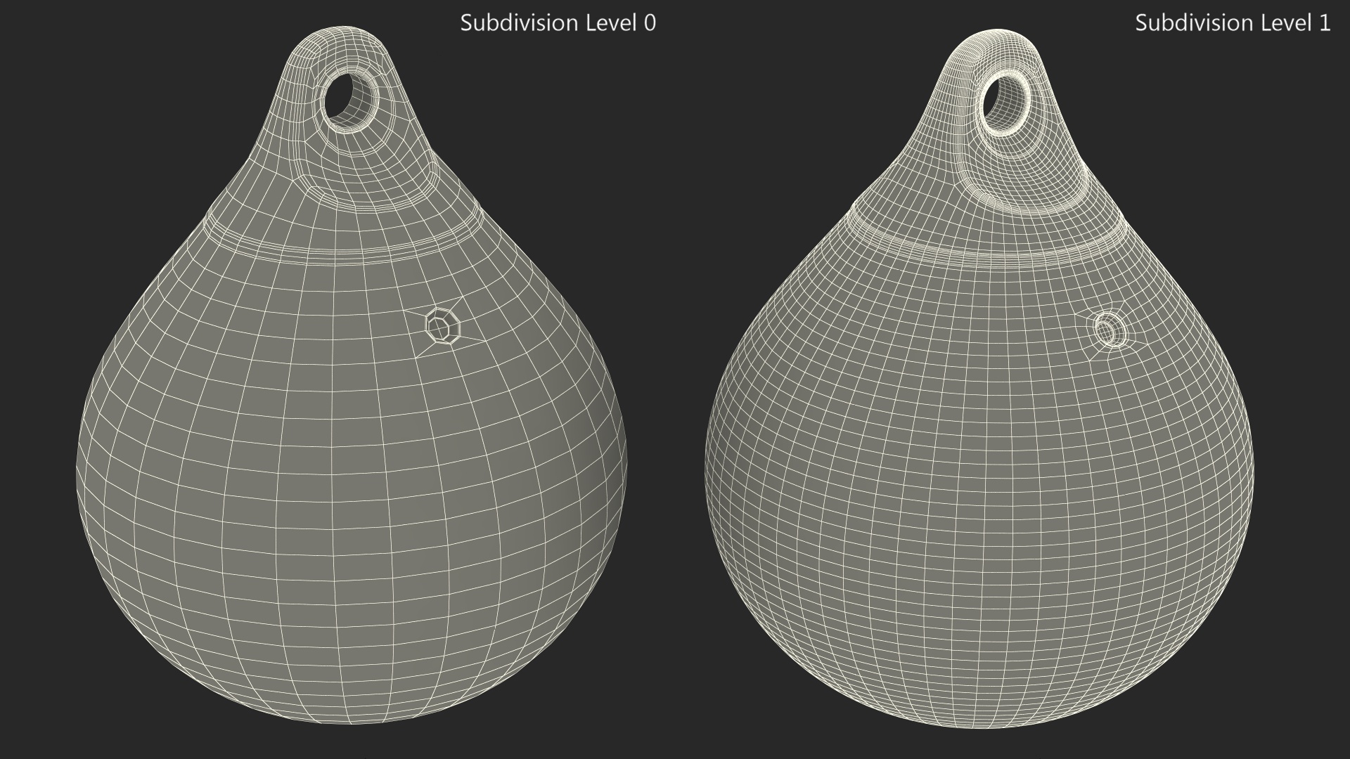 Polyform Black Buoy A4 3D