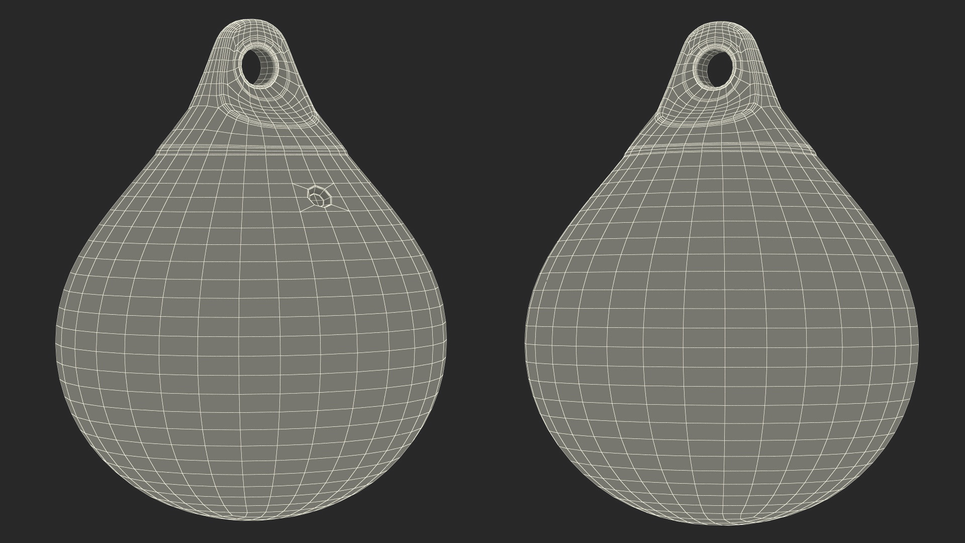 Polyform Black Buoy A4 3D