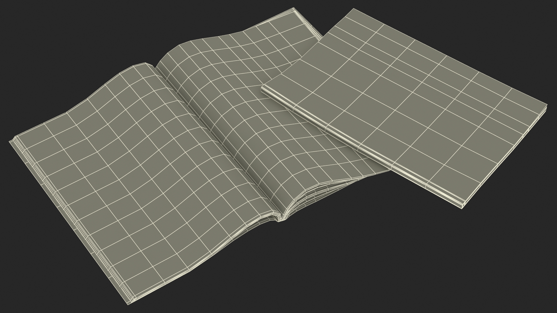3D Esquire and Forbes Magazines model
