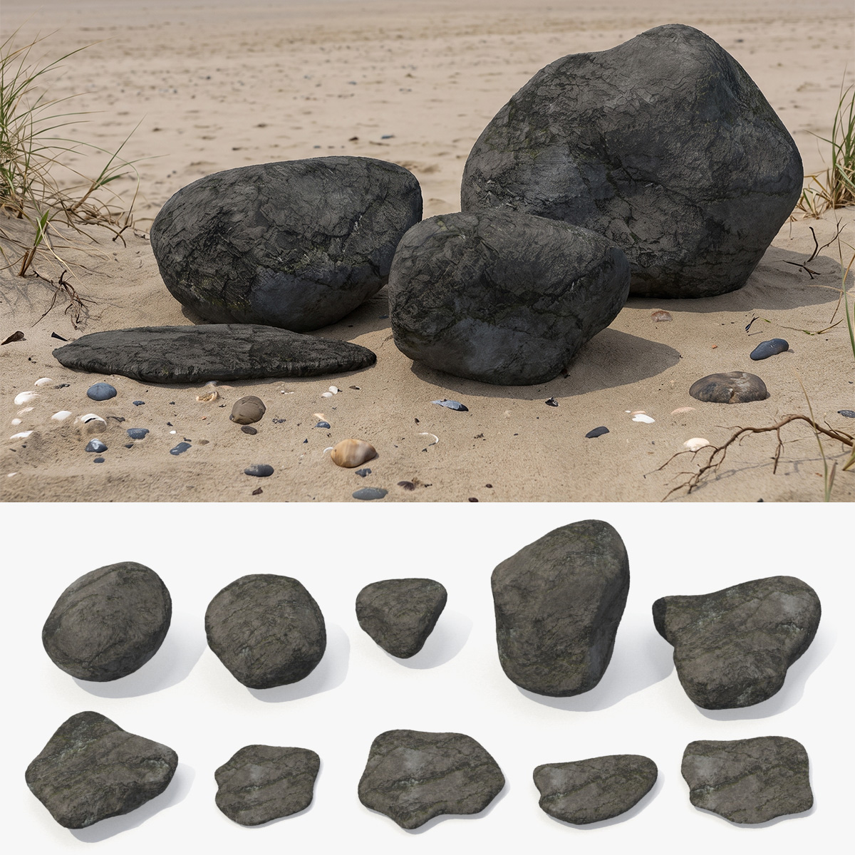 Landscape Stone Set