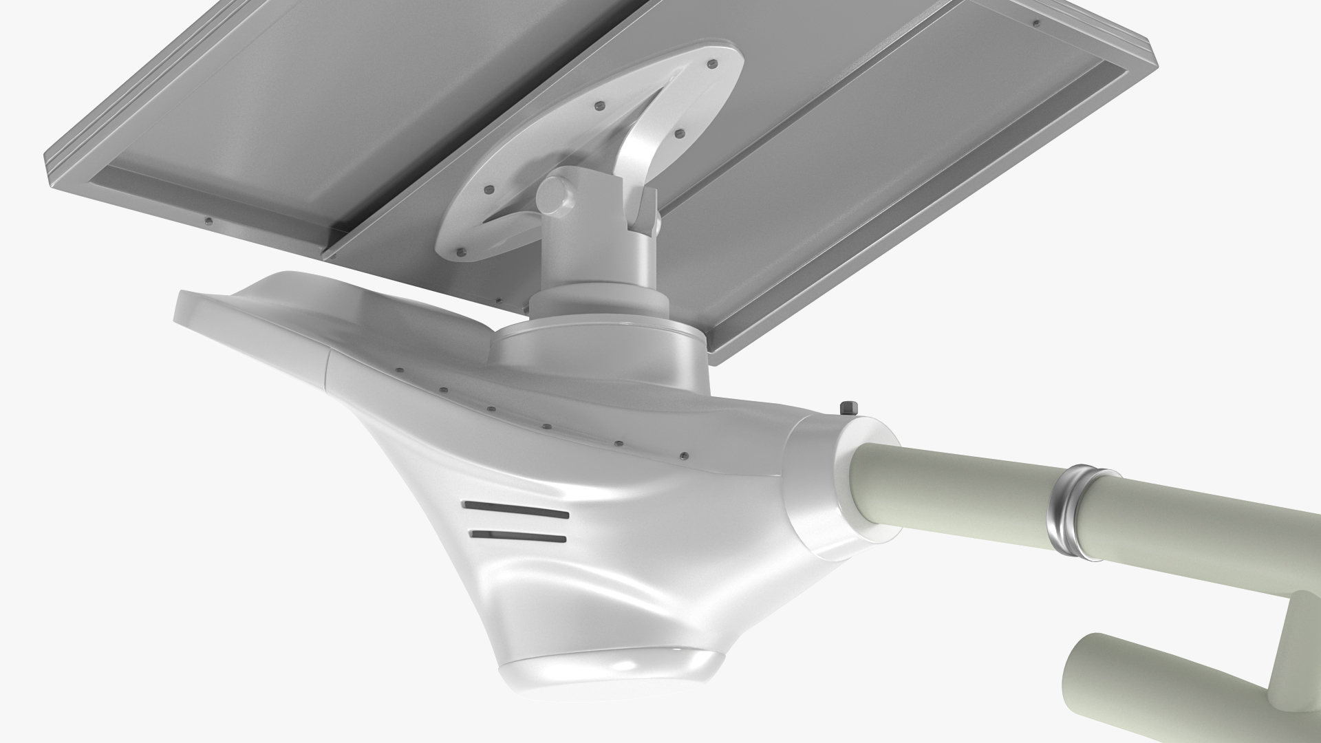 Solar LED Street Light with Battery Backup 3D