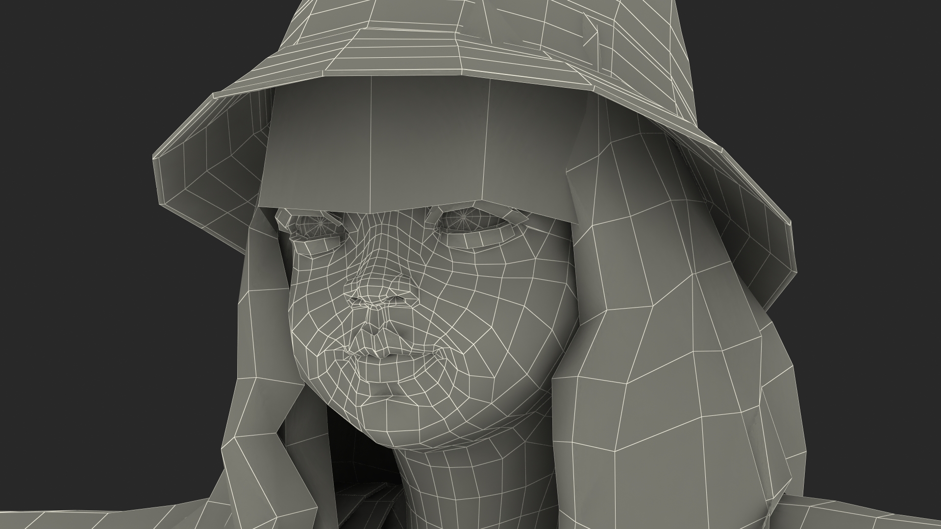 3D model Realistic Asian Girl Child in Street Clothes Rigged for Modo