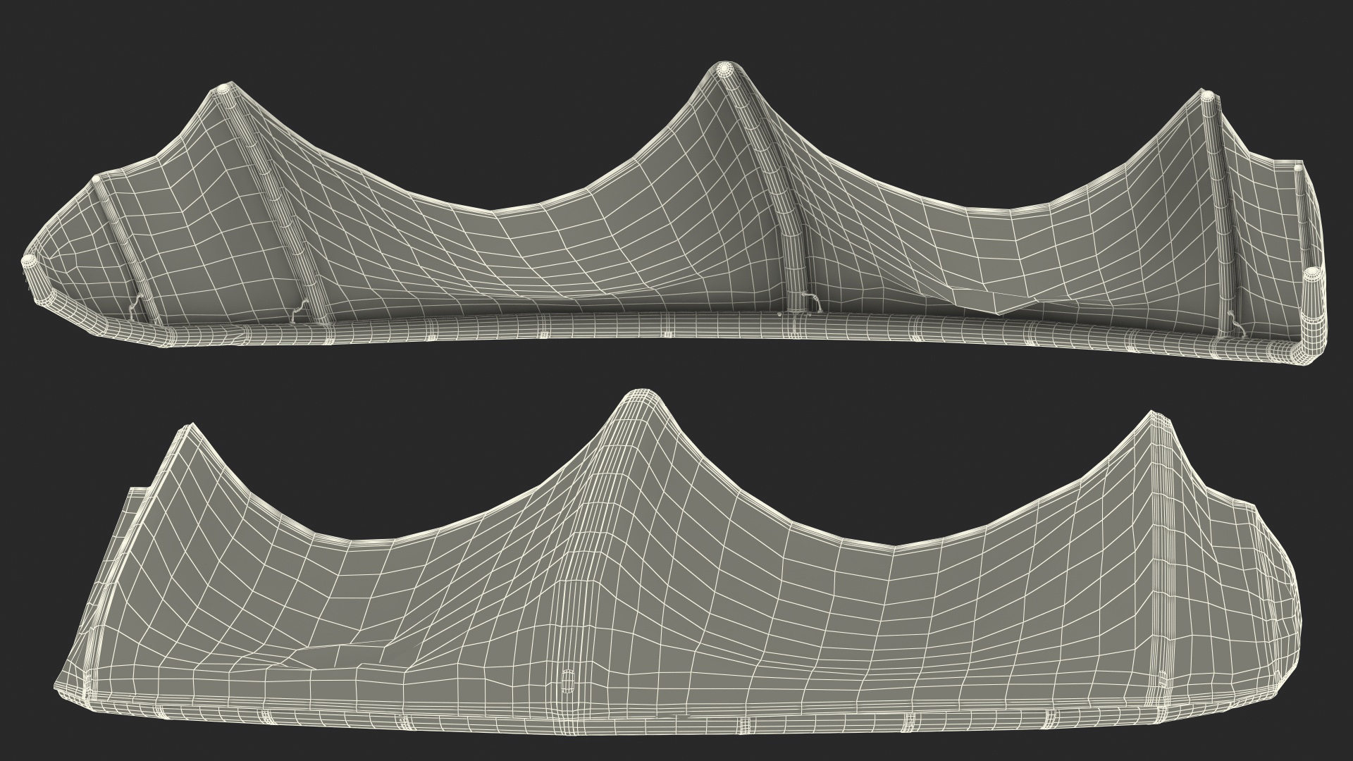 3D Folded Kite