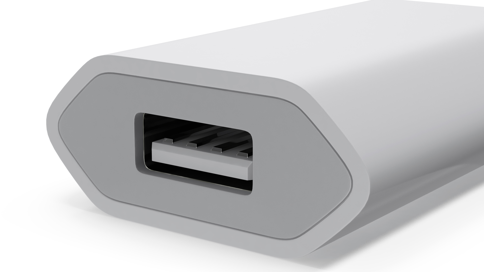 3D Apple 5W USB Power Adapter