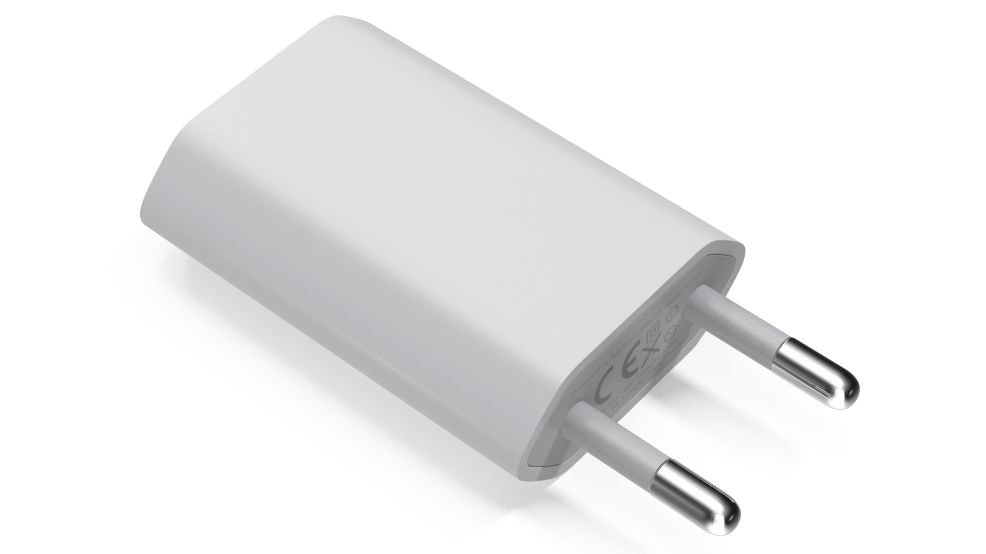 3D Apple 5W USB Power Adapter