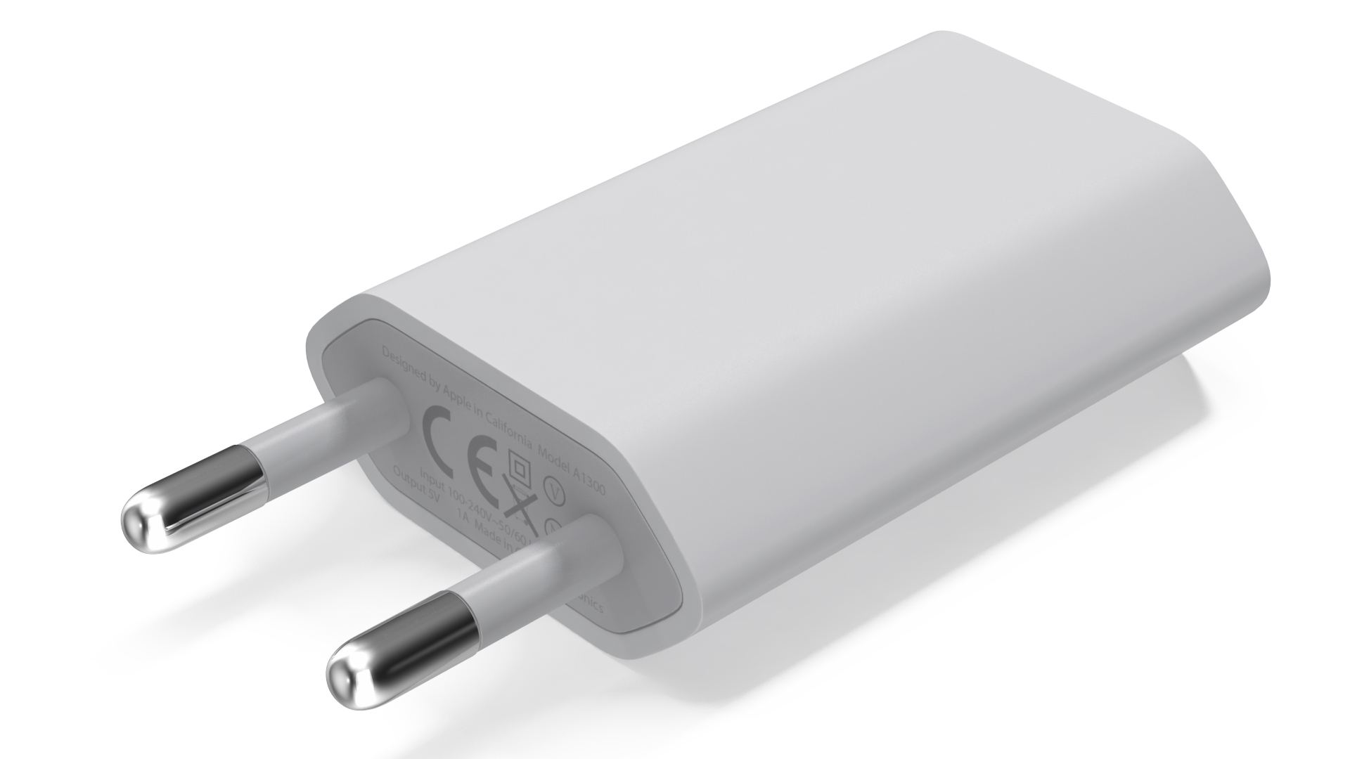 3D Apple 5W USB Power Adapter