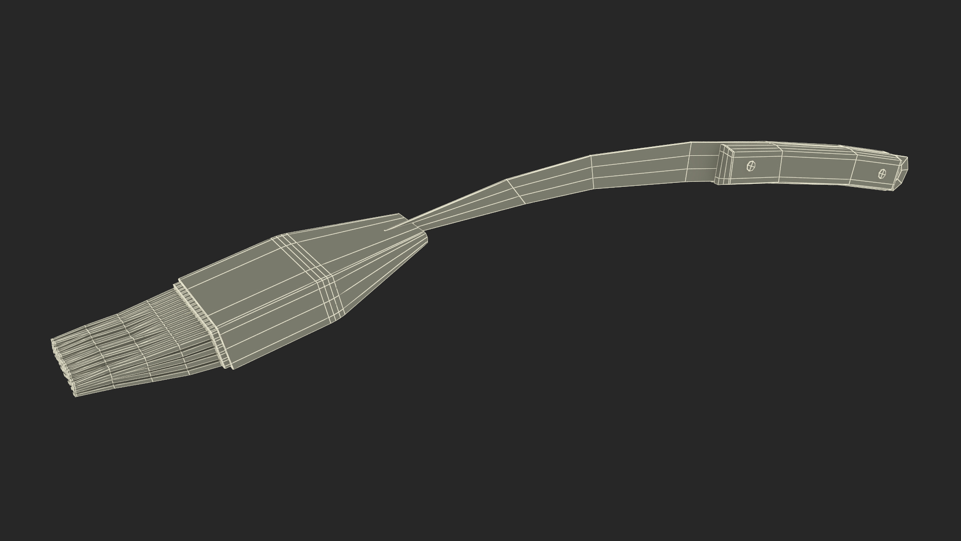 BBQ Basting Brush 3D