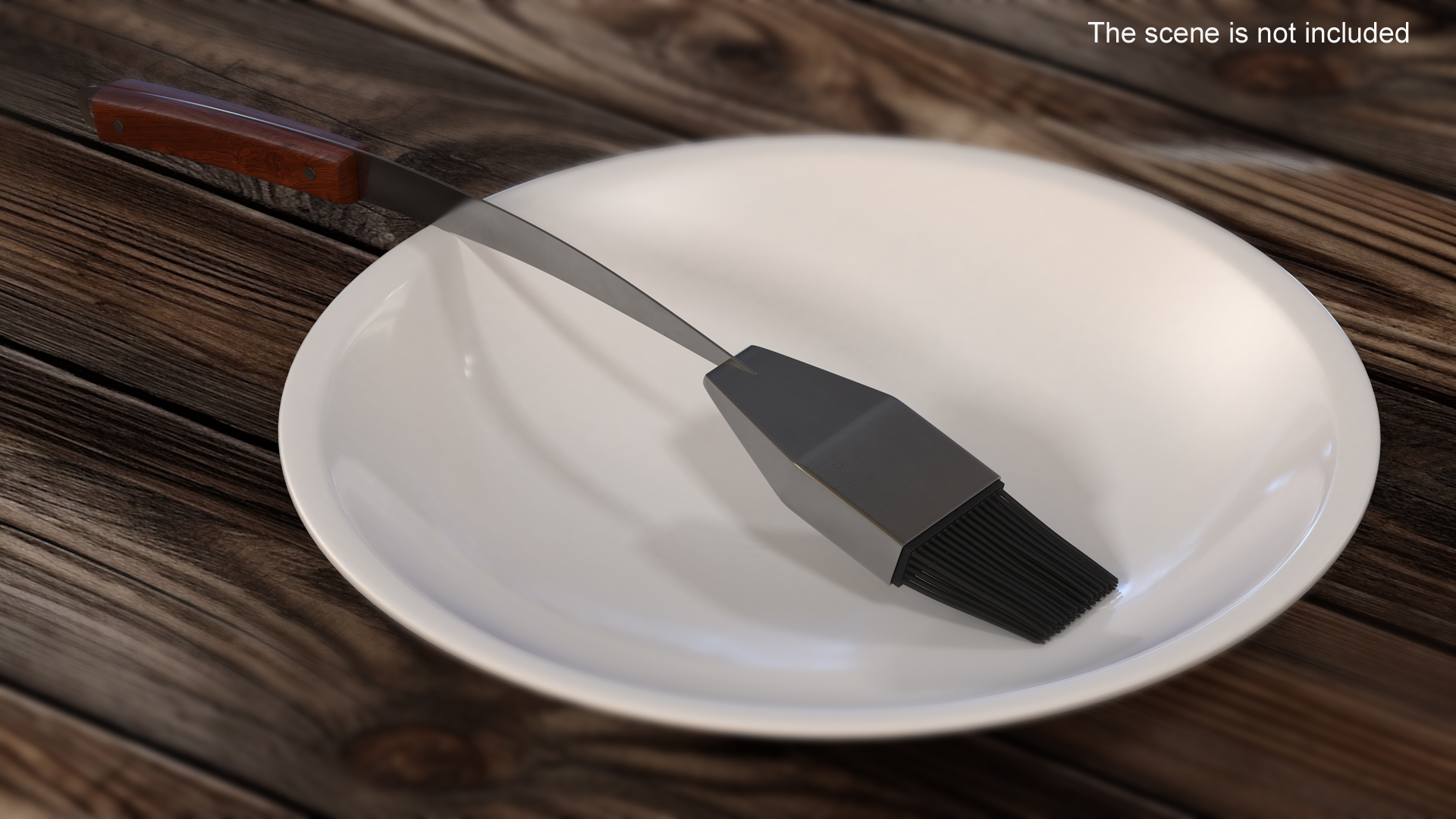BBQ Basting Brush 3D