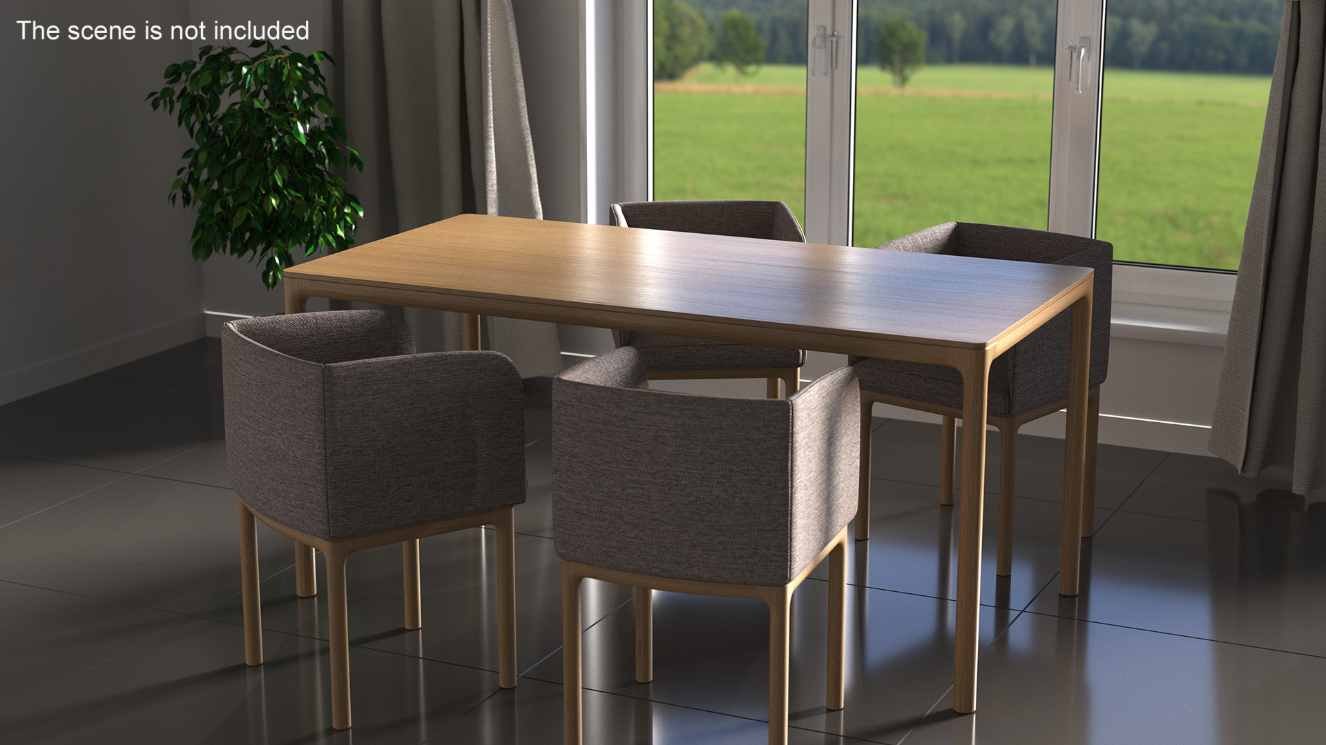3D model Modern Furniture Set