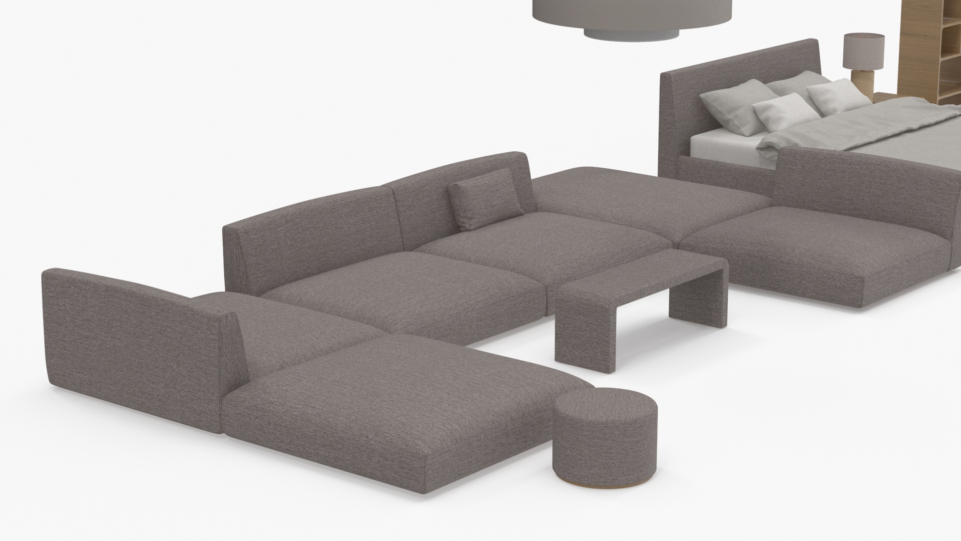 3D model Modern Furniture Set