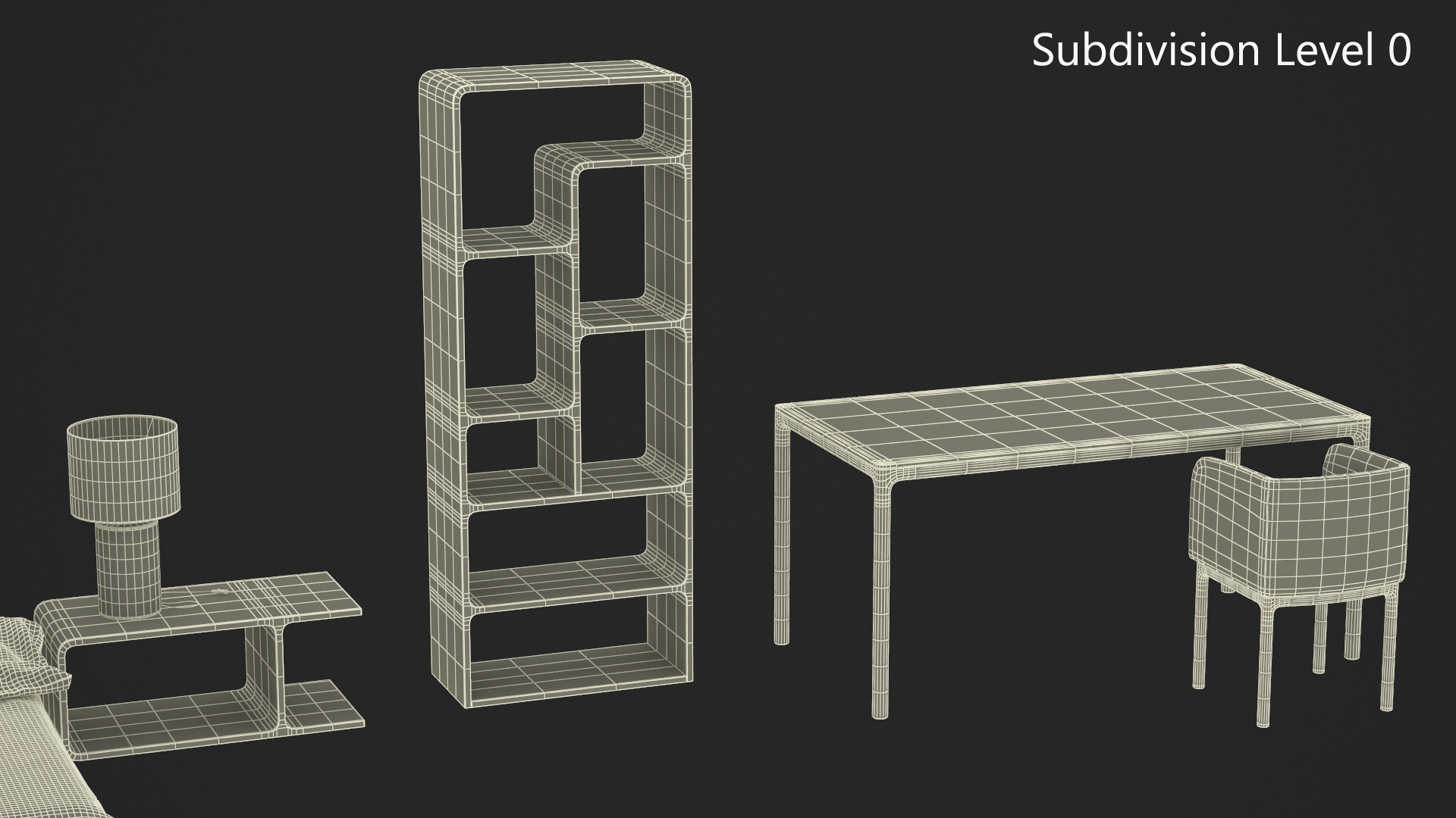 3D model Modern Furniture Set