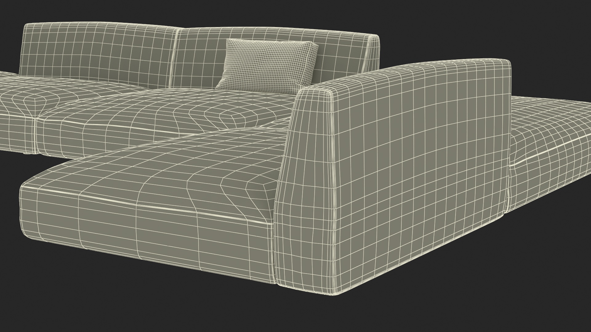 3D model Modern Furniture Set