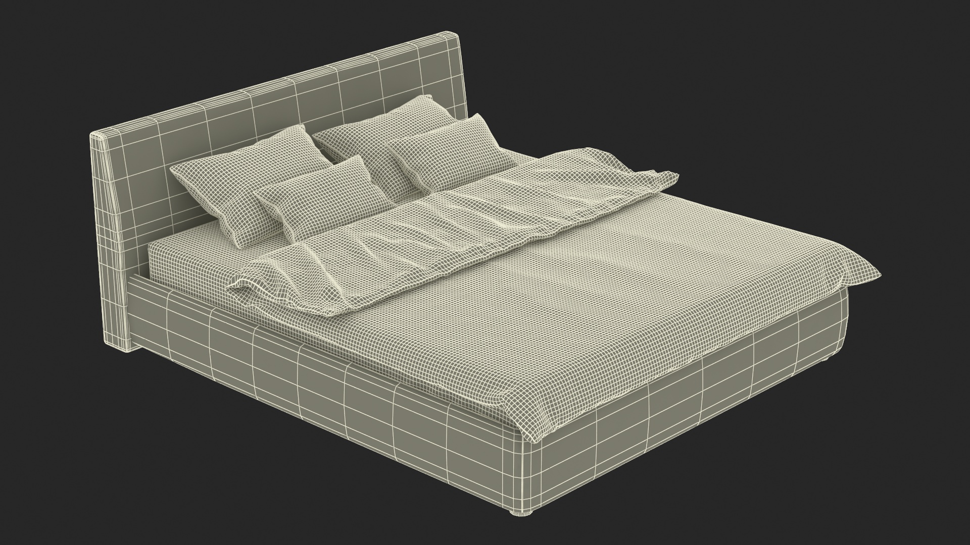 3D model Modern Furniture Set