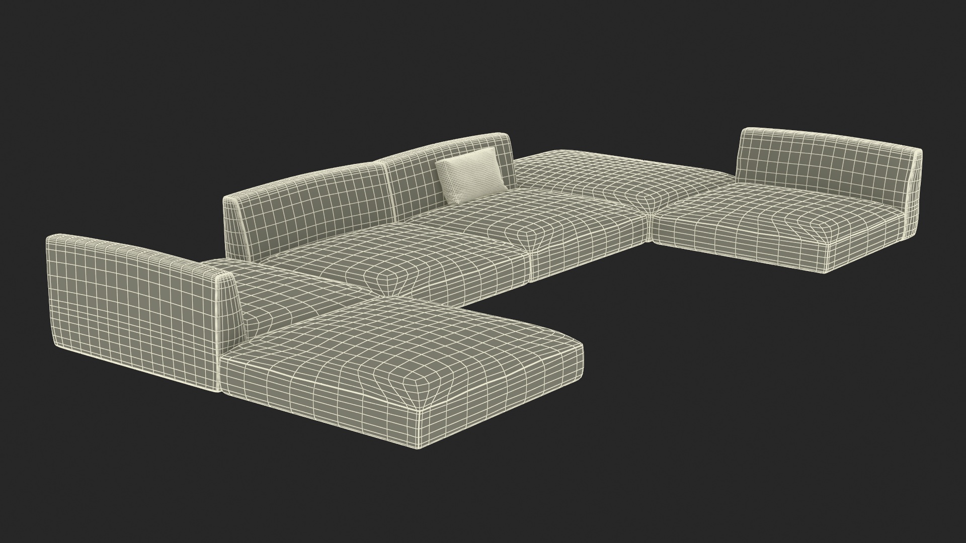 3D model Modern Furniture Set