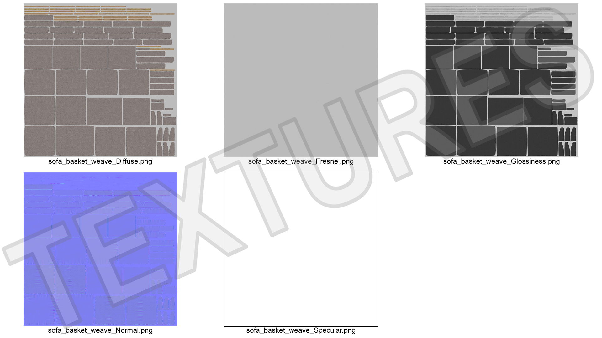 3D model Modern Furniture Set