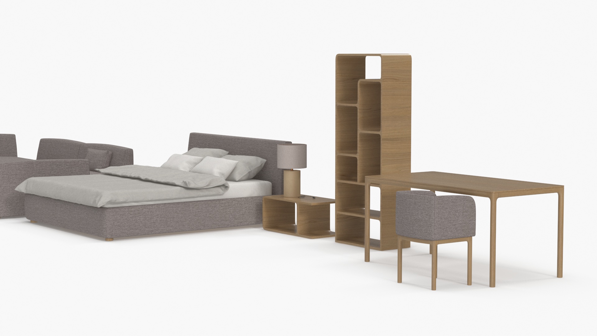 3D model Modern Furniture Set