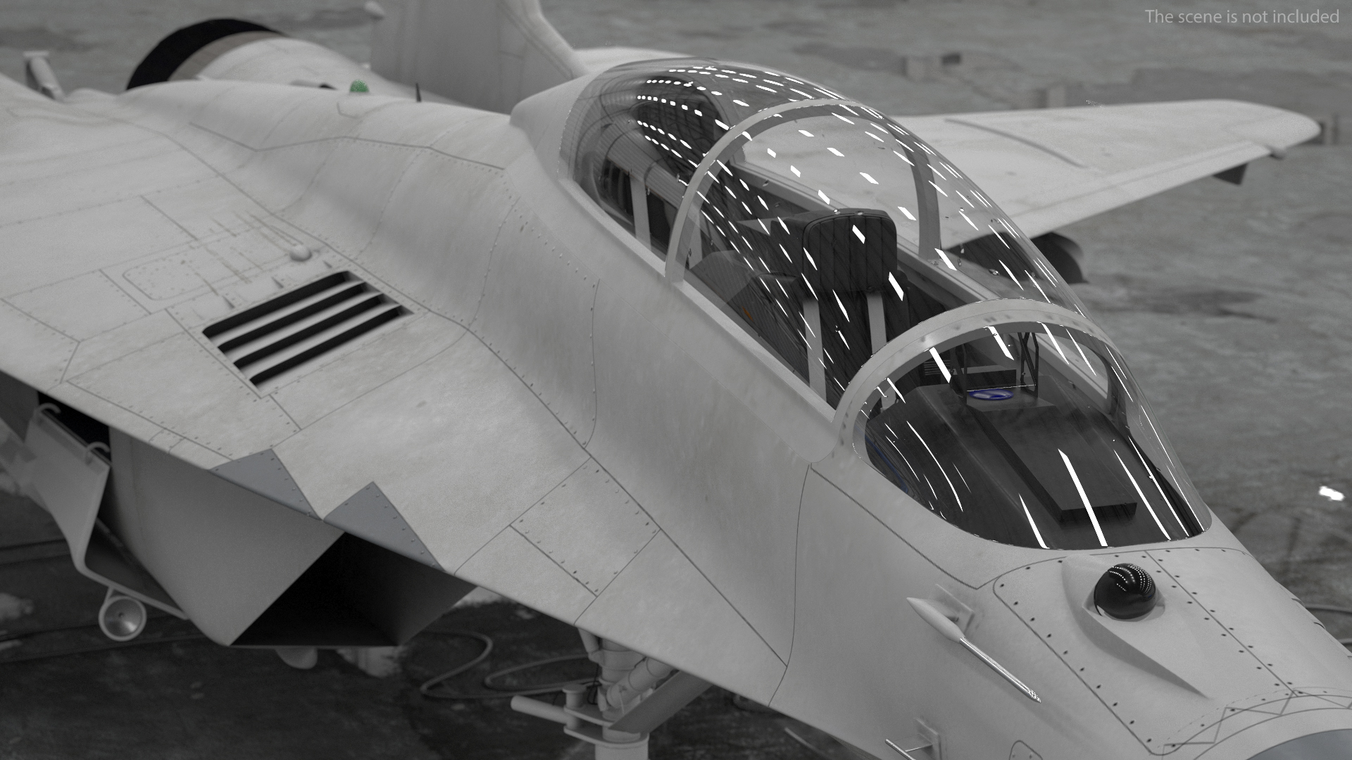 MiG 29 Tandem Aircraft 3D