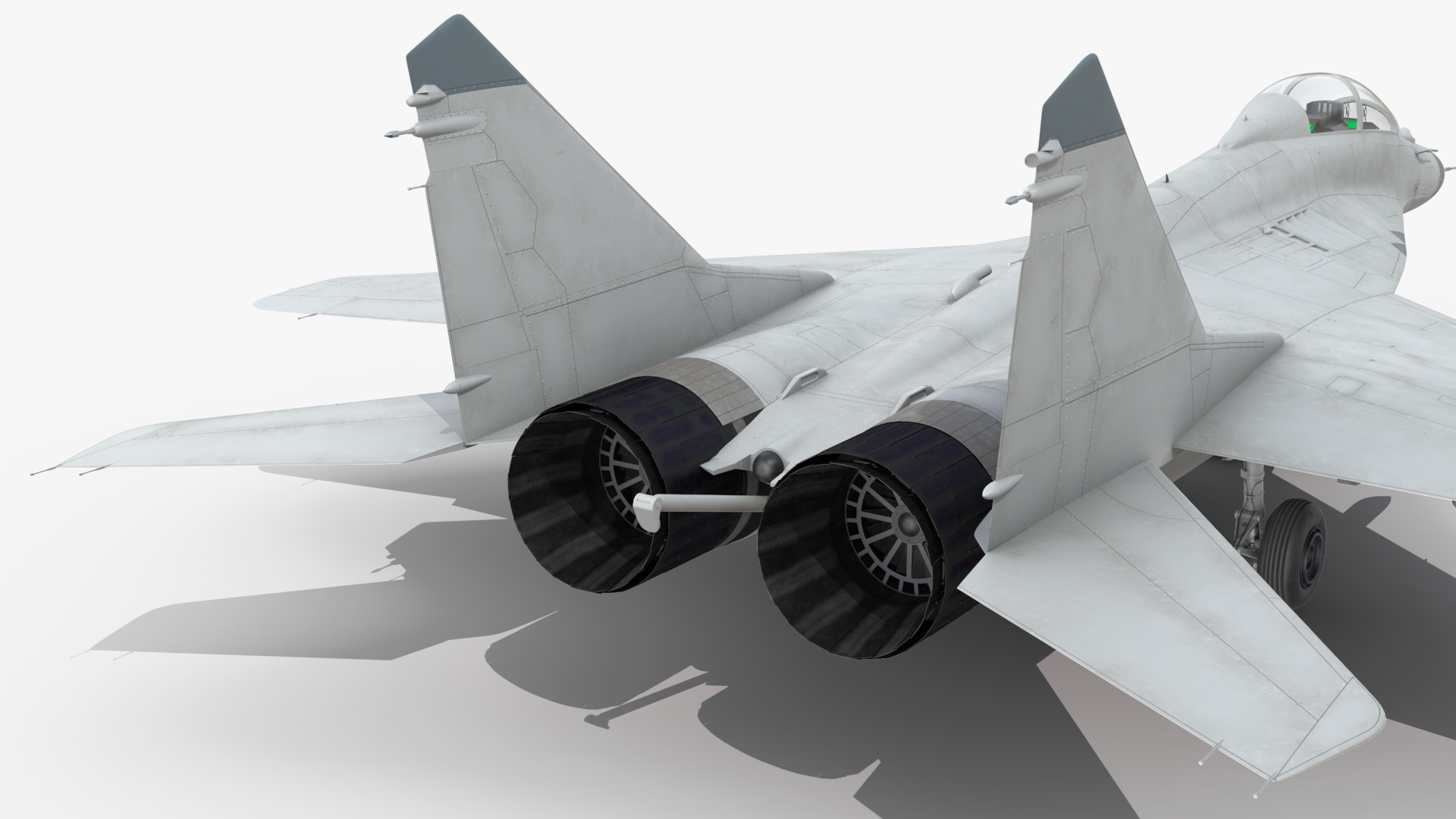 MiG 29 Tandem Aircraft 3D