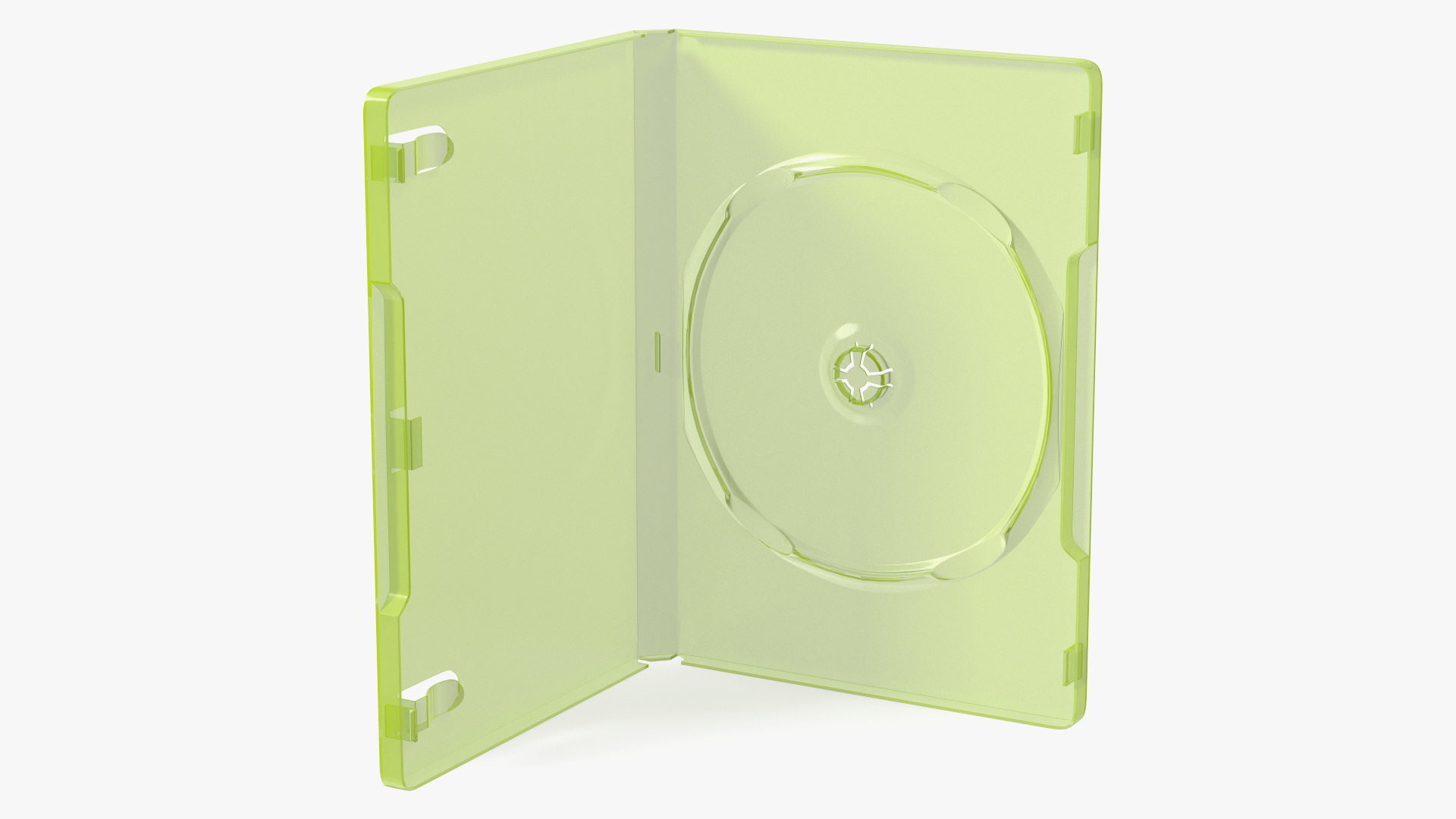 3D model Open Standard XBOX 360 Translucent Green