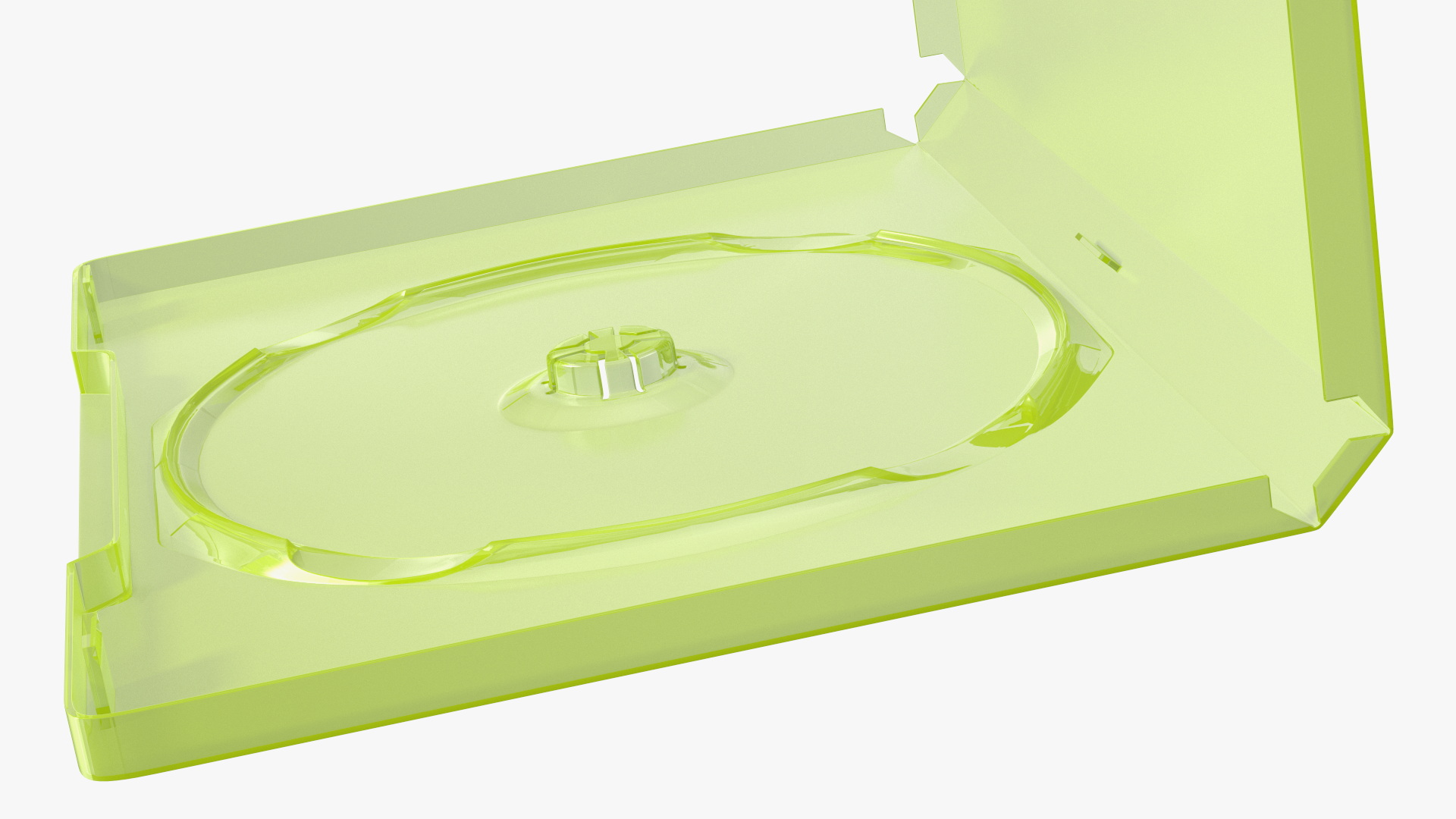 3D model Open Standard XBOX 360 Translucent Green