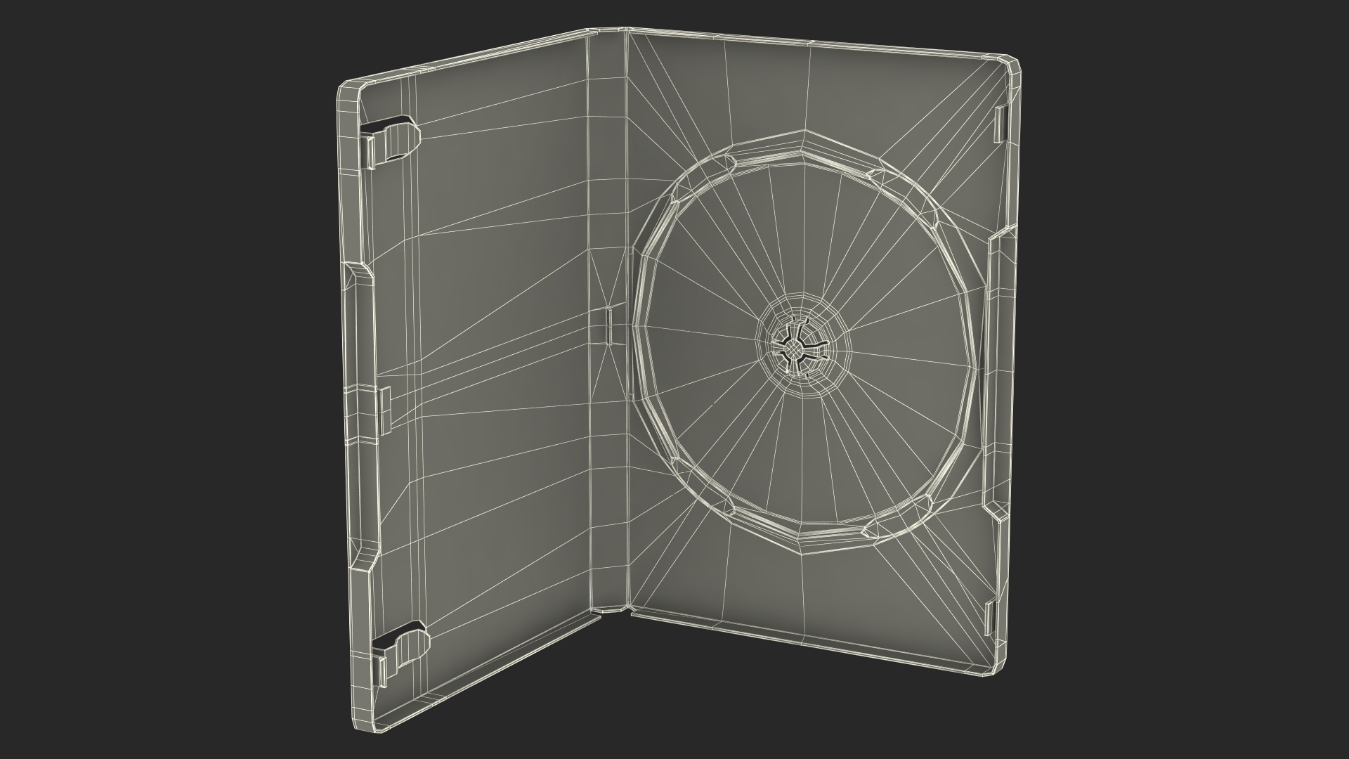 3D model Open Standard XBOX 360 Translucent Green