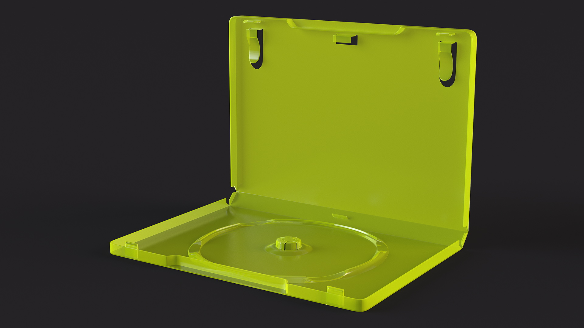 3D model Open Standard XBOX 360 Translucent Green