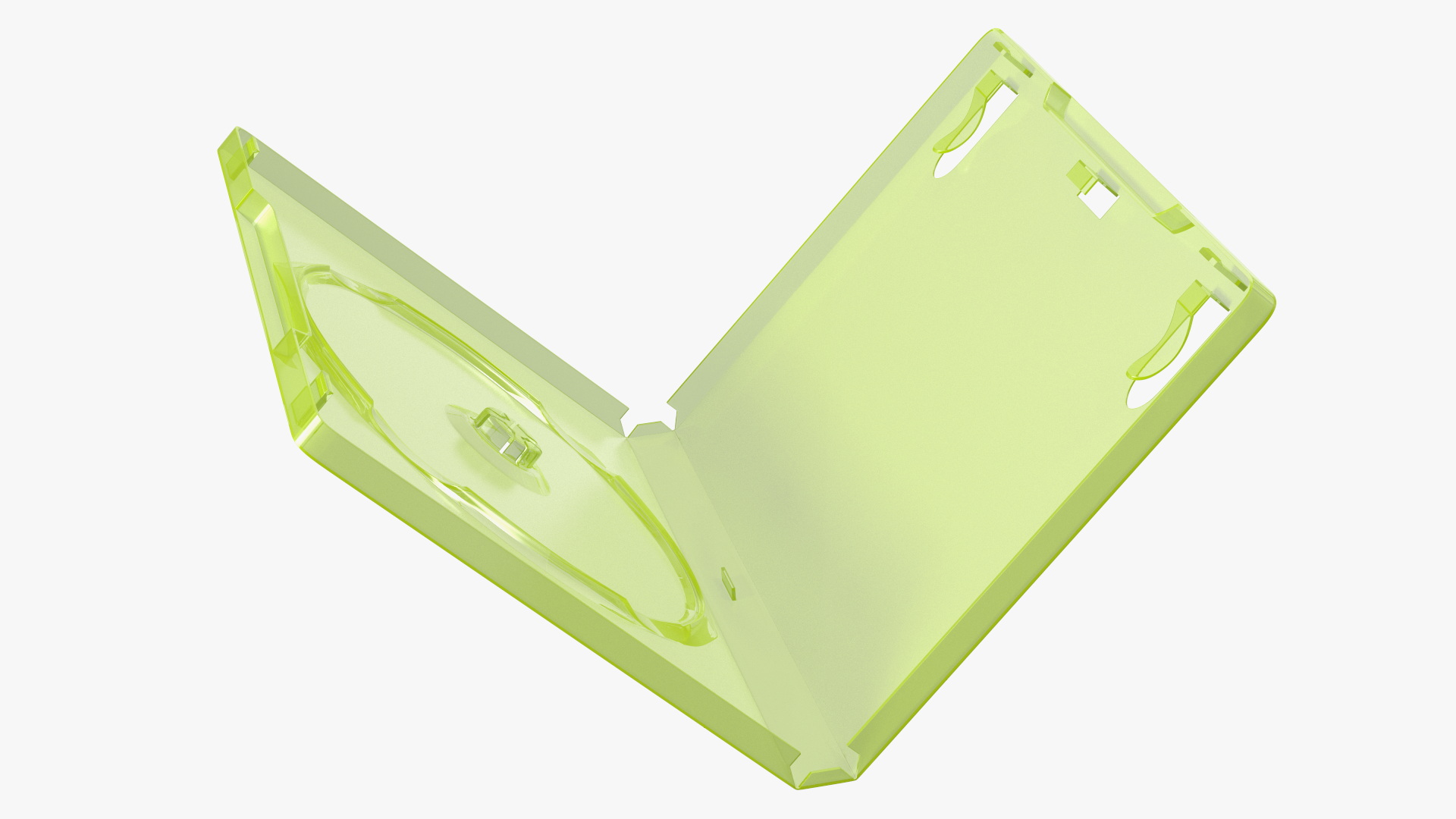 3D model Open Standard XBOX 360 Translucent Green