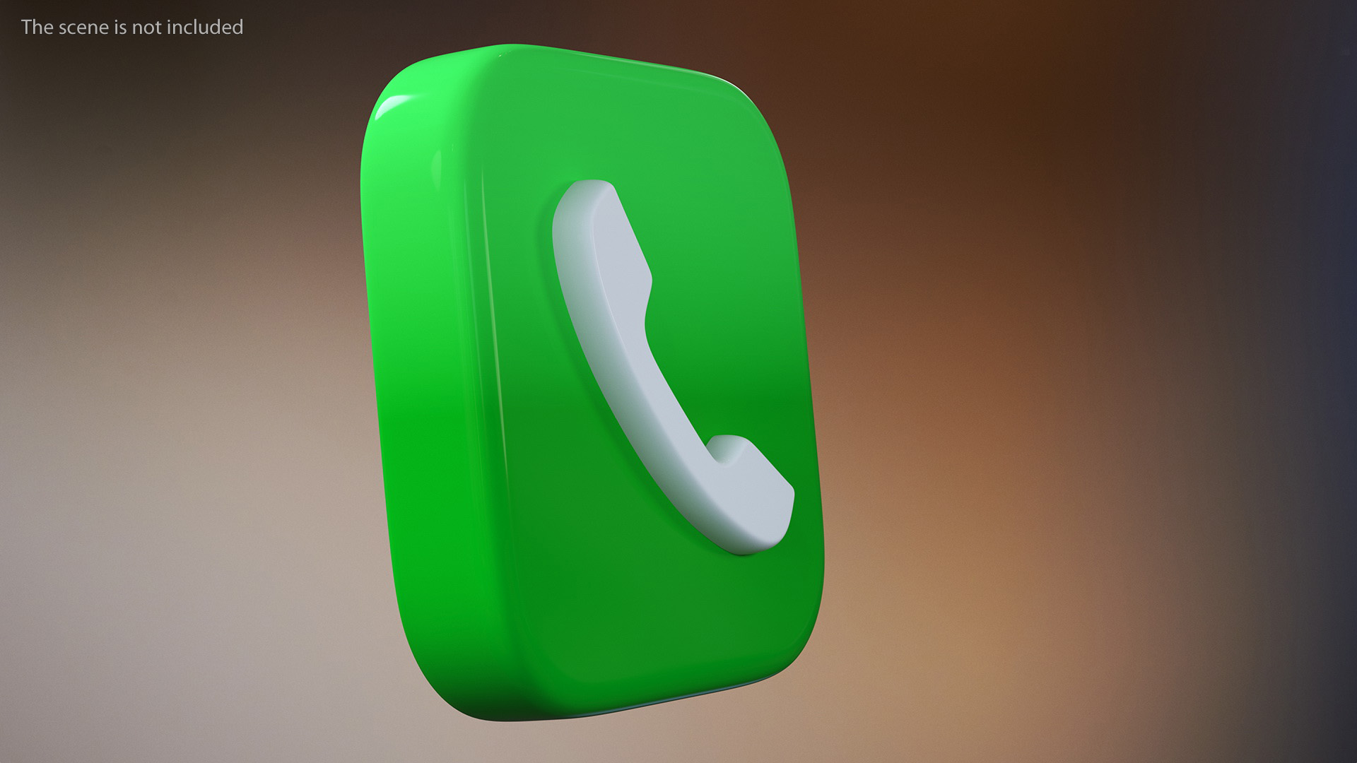 3D iPhone iOS Phone Icon