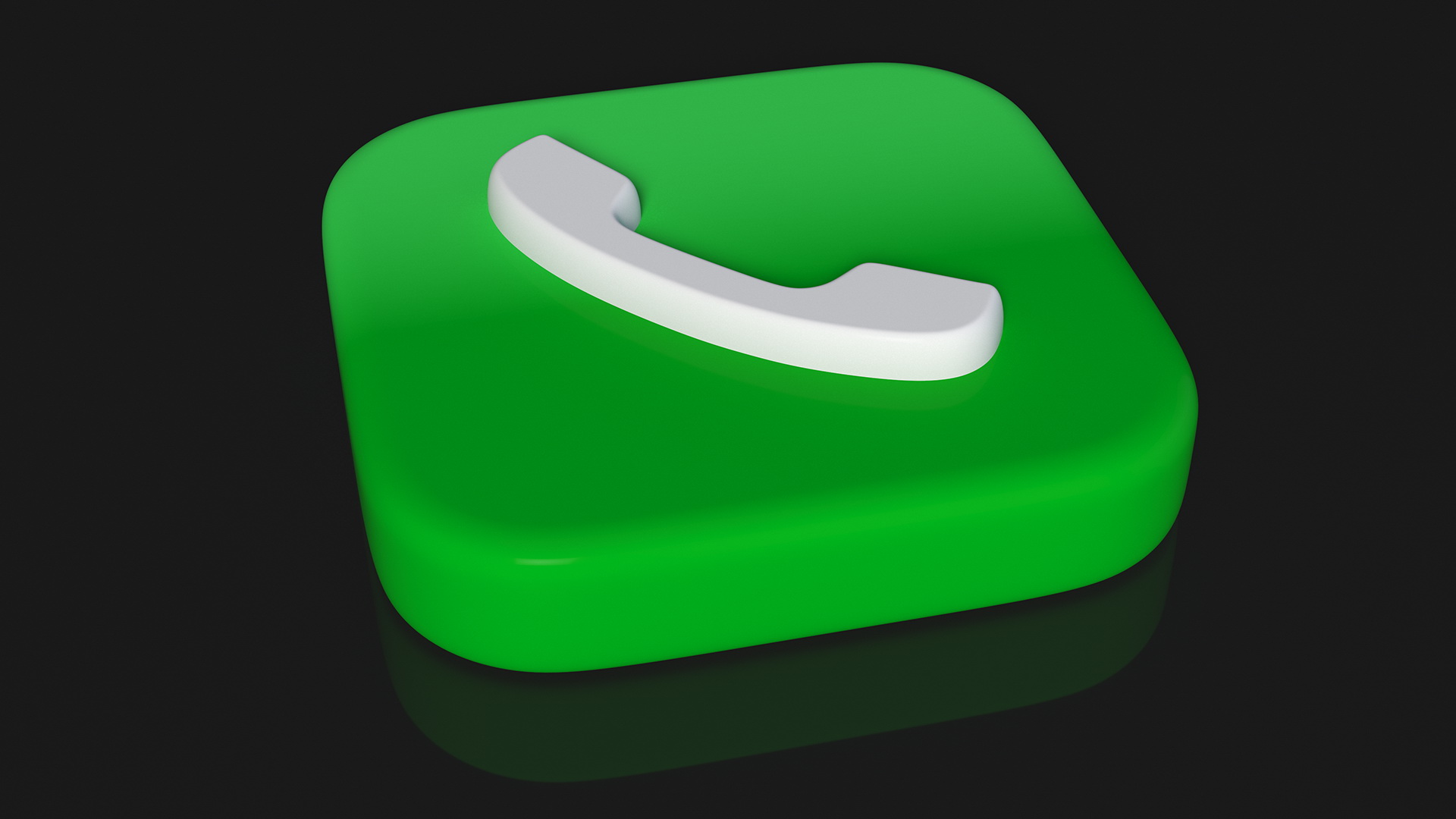 3D iPhone iOS Phone Icon