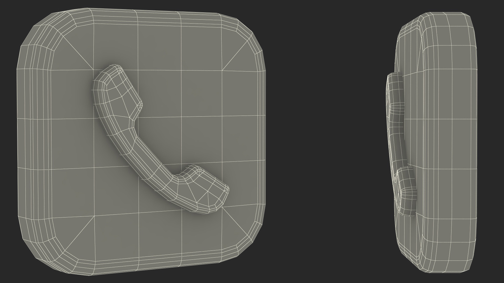 3D iPhone iOS Phone Icon