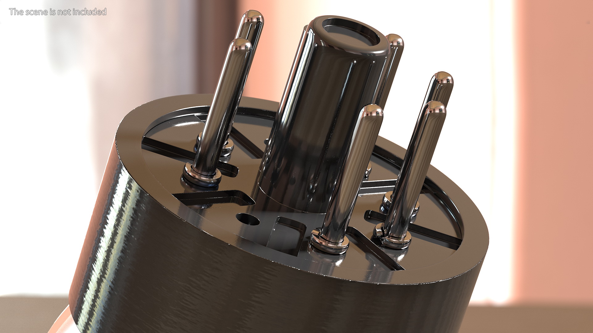 Vacuum Tube 6L6GC 3D