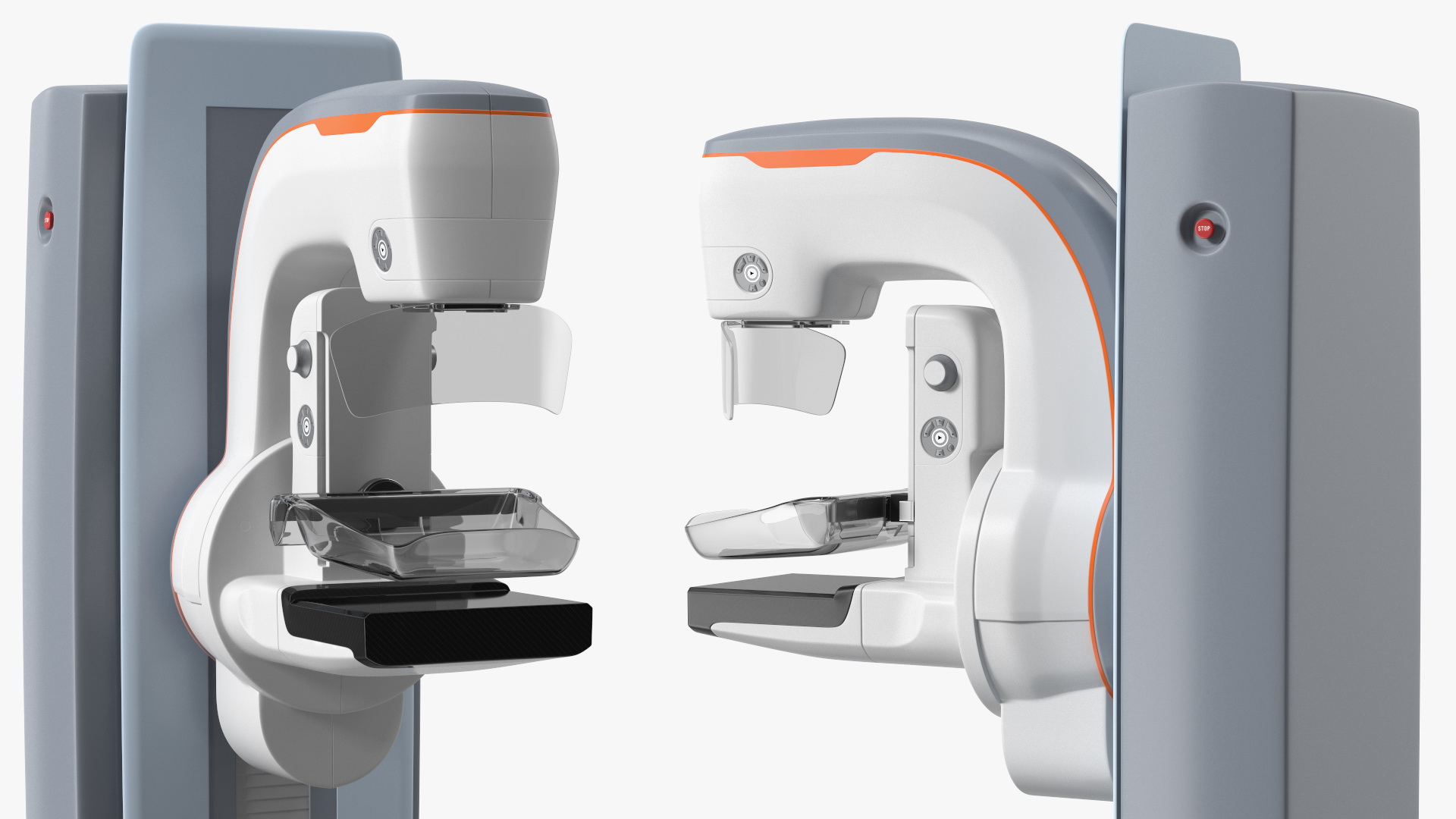 Mammograph Rigged 3D